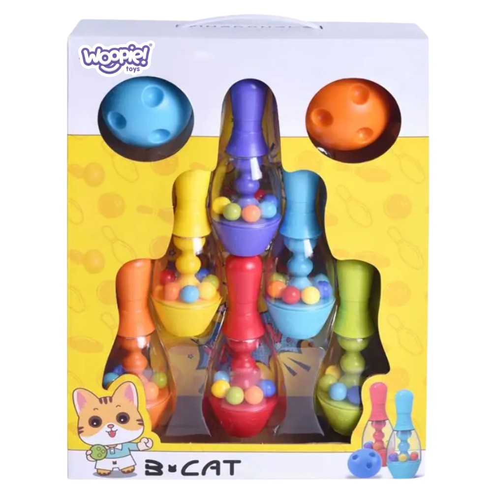WOOPIE Colorful Bowling For Children 8 pcs. - Slika 7