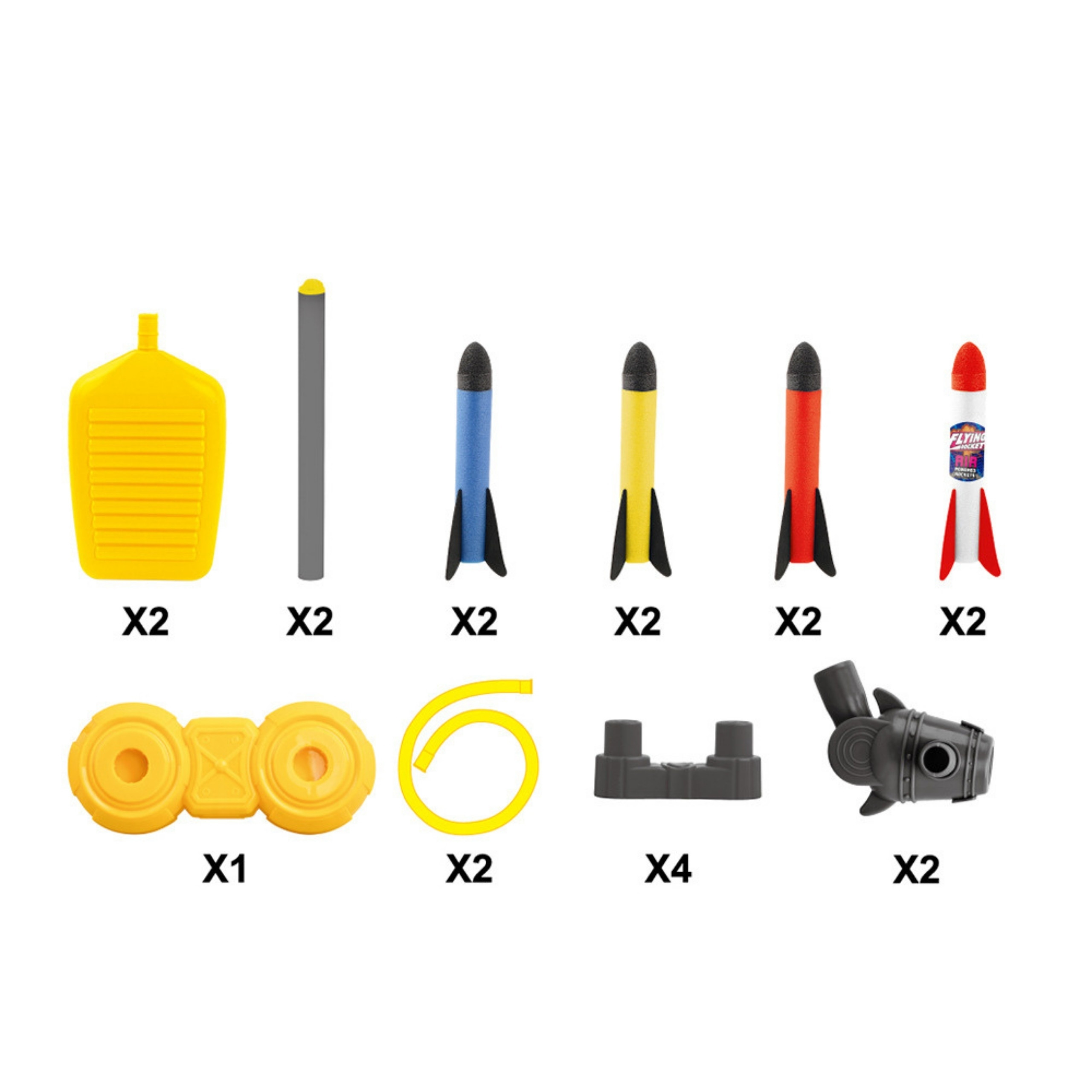 WOOPIE Double Foam Rocket Launcher 8pcs - Slika 5
