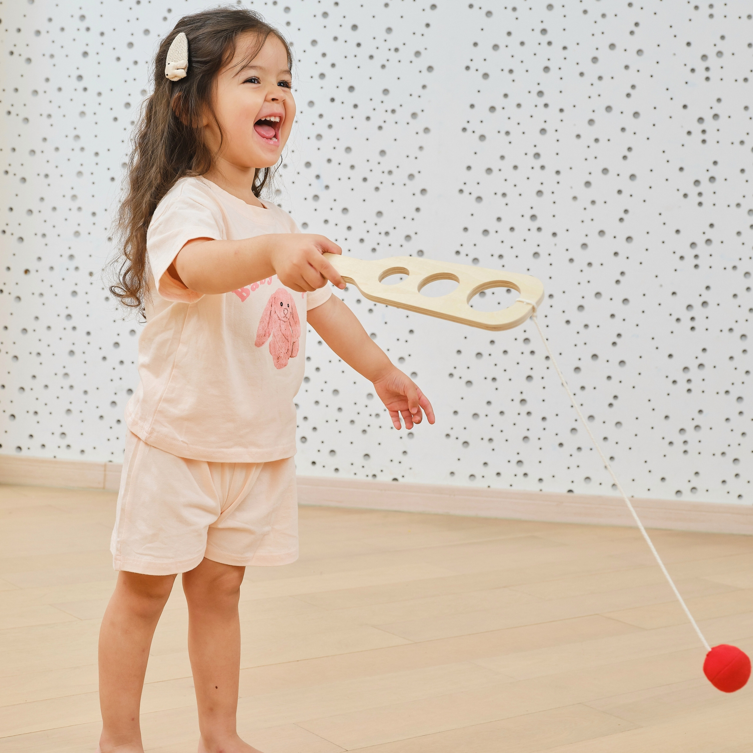 VIGA Wooden Catch the Ball Scoring Paddle Set - Slika 6