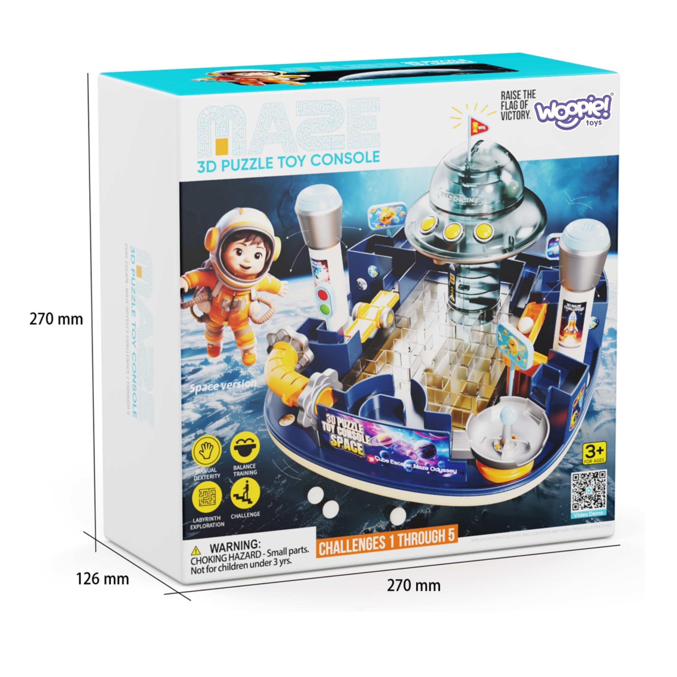 Woopie Space Maze 3D - Interactive Arcade Console - Slika 5