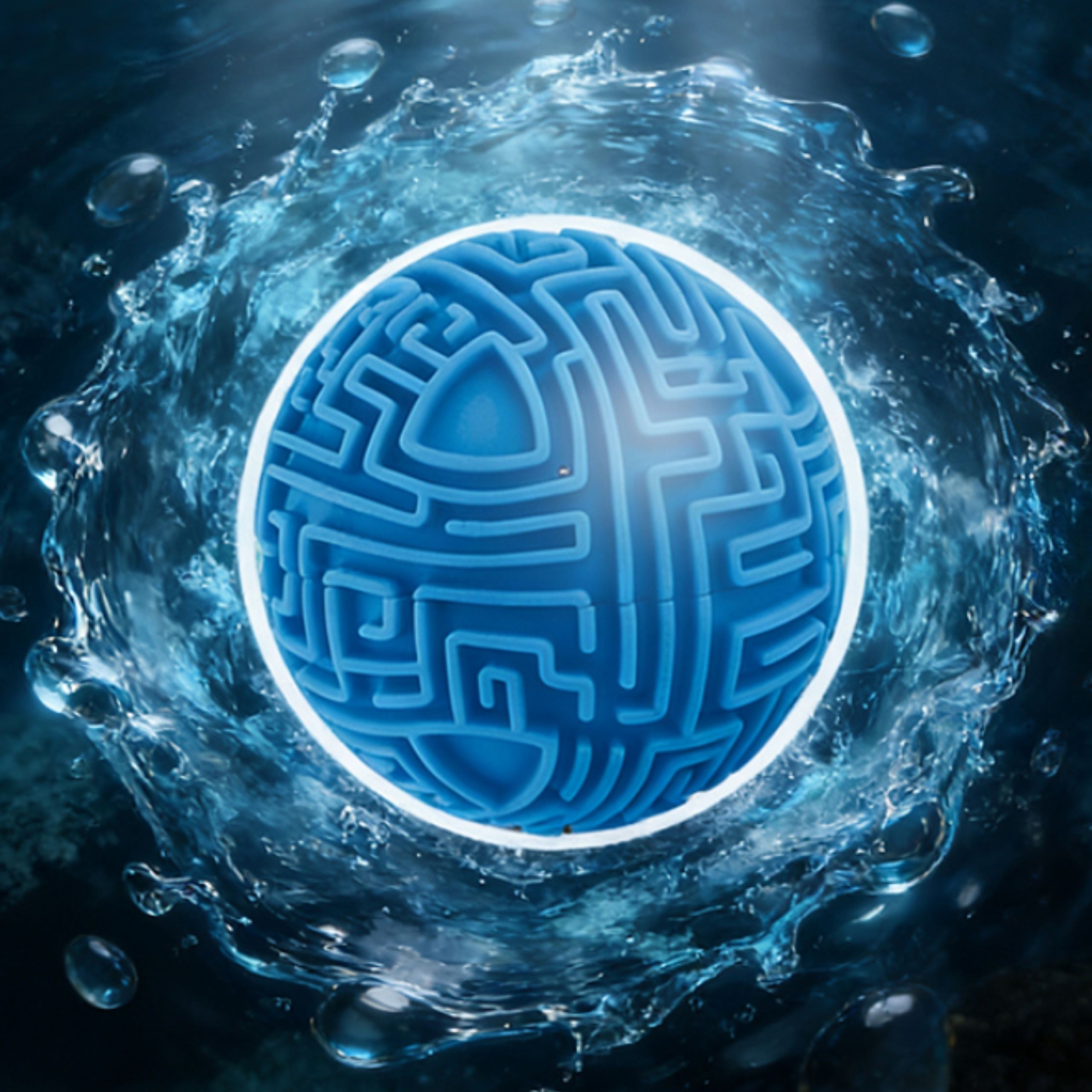 WOOPIE Blue lopta 3D Maze arkadna igra Amaze lopta - Slika 8