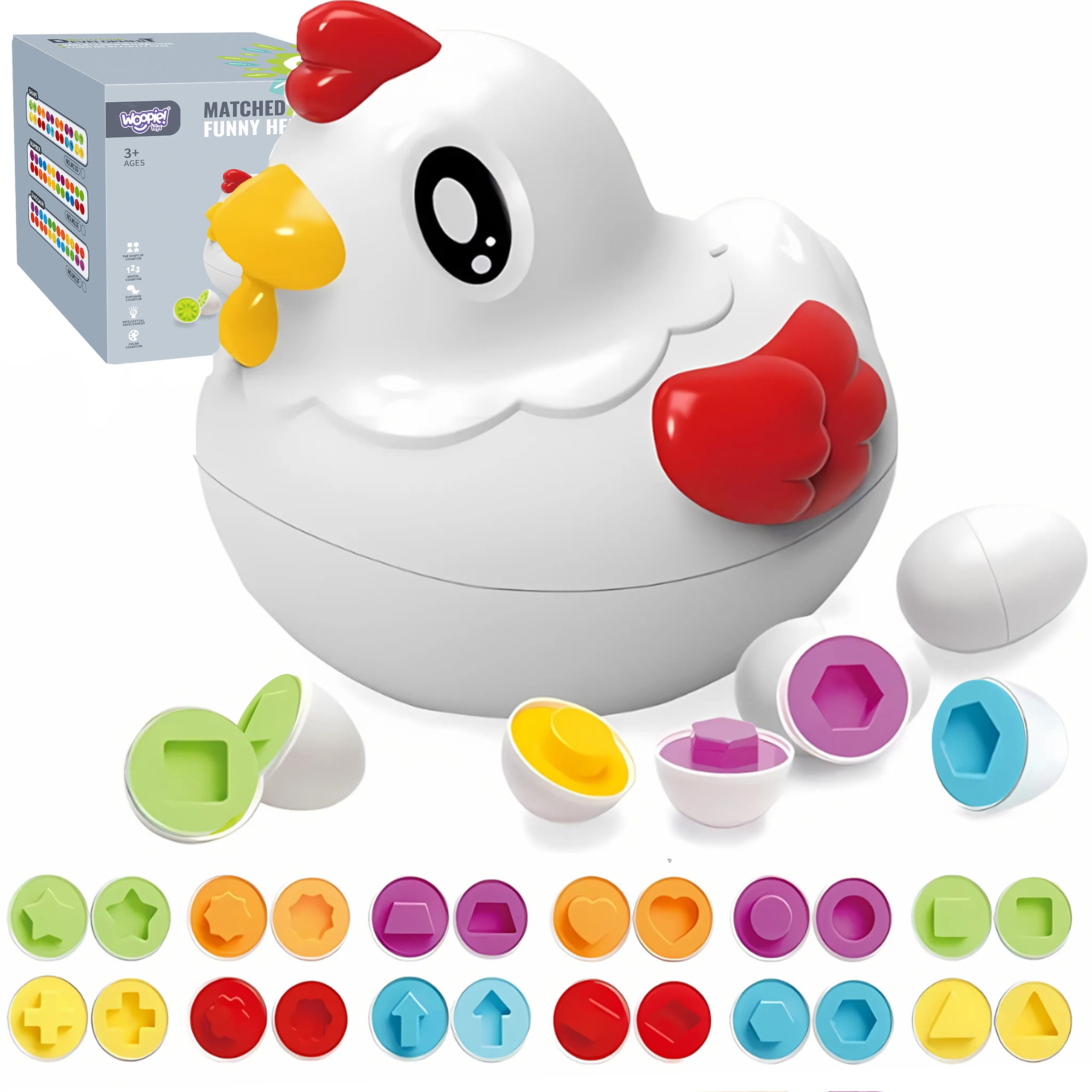 WOOPIE Montessori Educational Shape Sorter