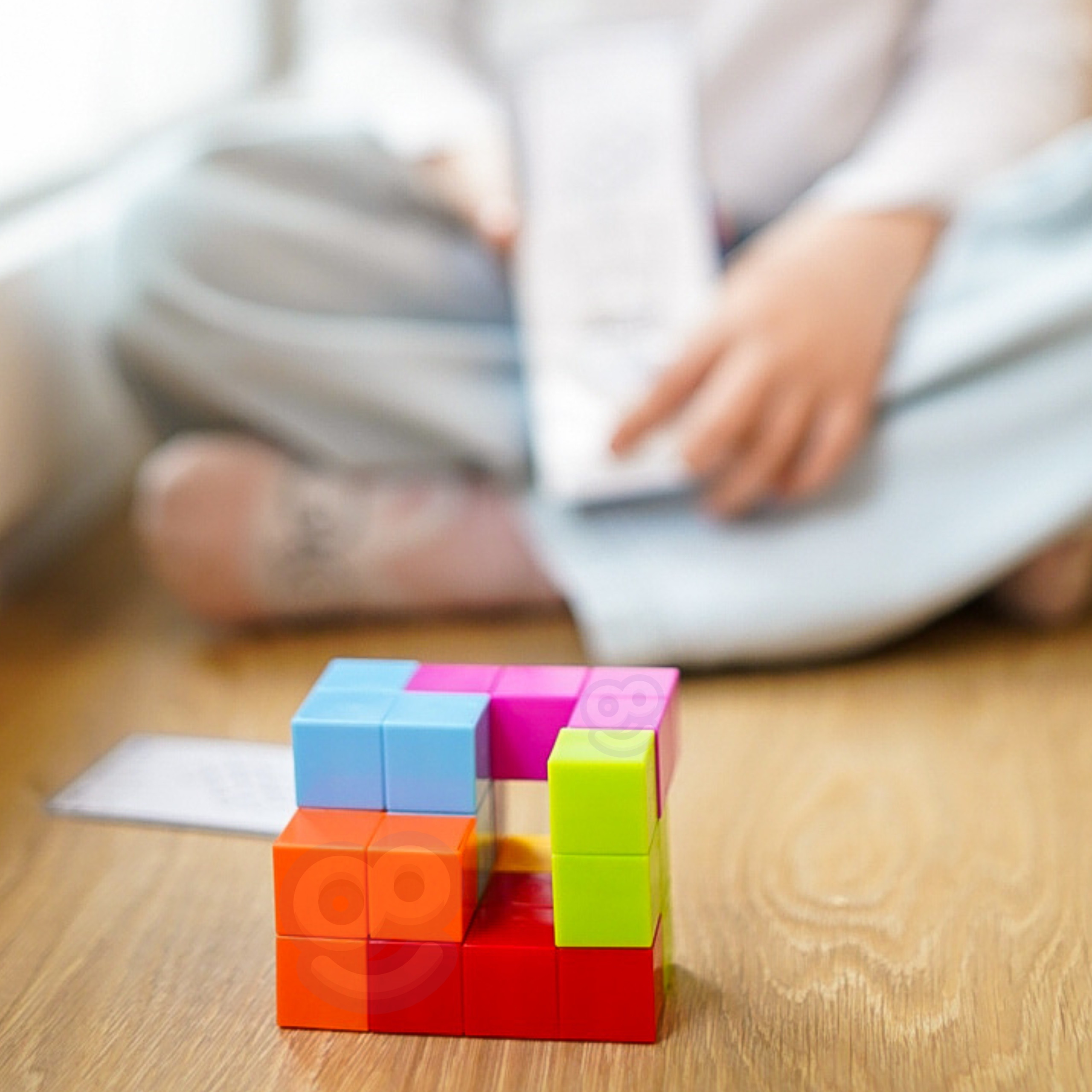 WOOPIE Tetris Cube Puzzle with Card Set - Slika 4