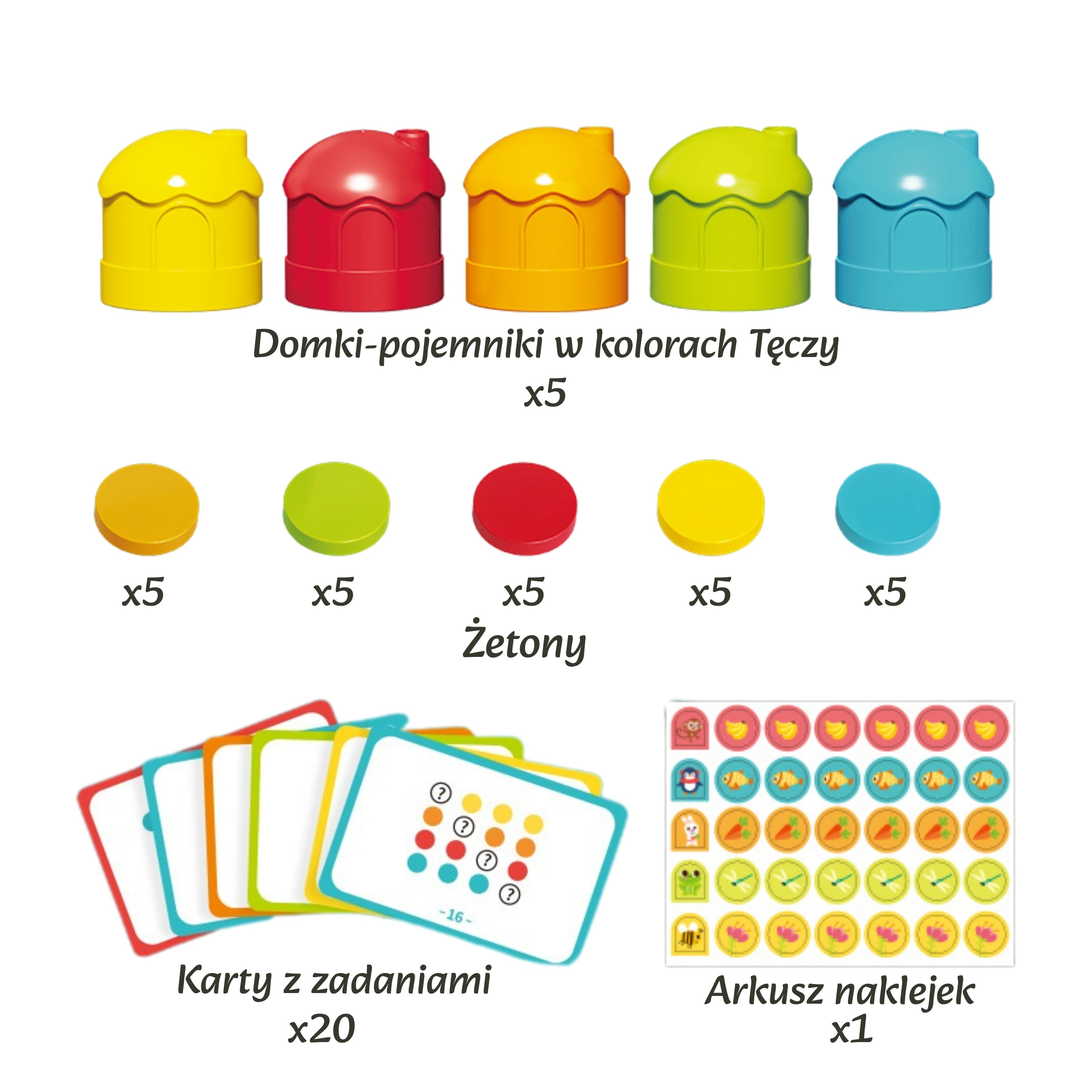 WOOPIE Educational Logic Game Color Sorter Classification - Slika 3