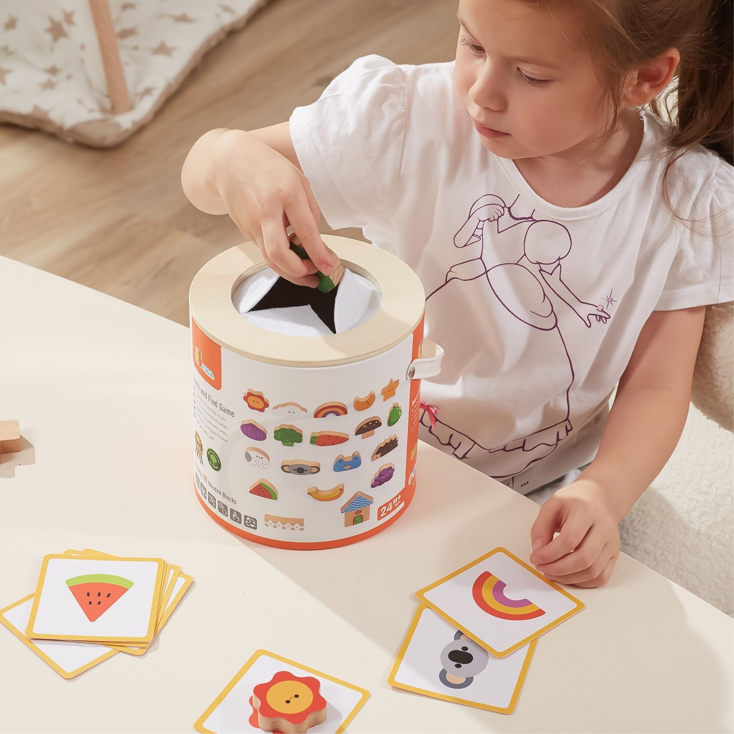 VIGA Wooden Blind Game Pattern Drawing - Slika 4