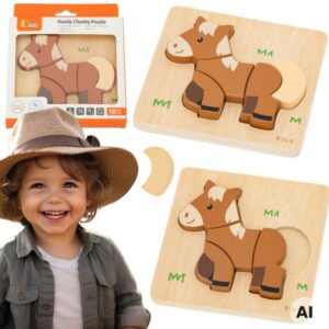 Viga Toys drvena slagalica