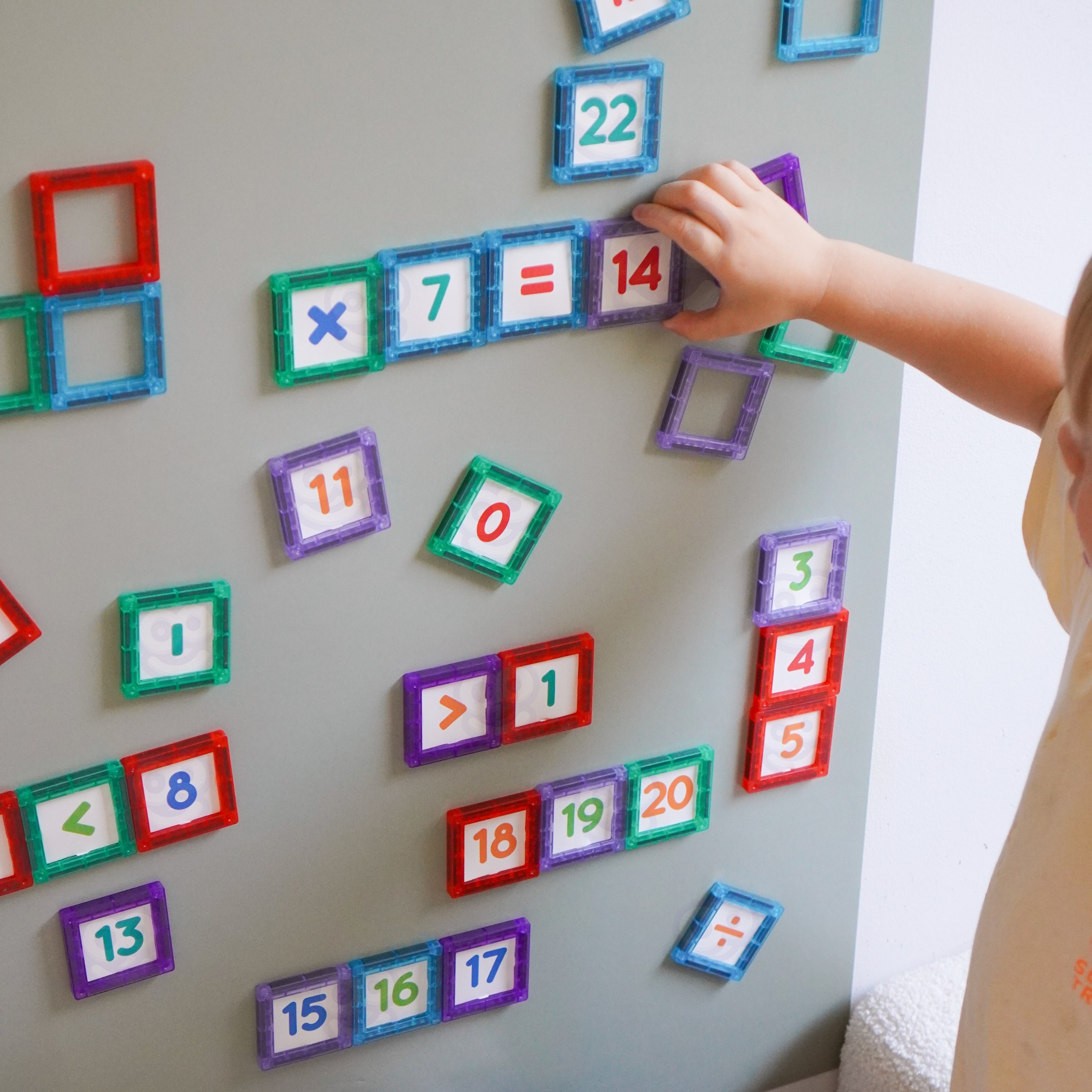 WOOPIE 3D Magnetic Blocks Learning Numbers 70 Pieces - Slika 4