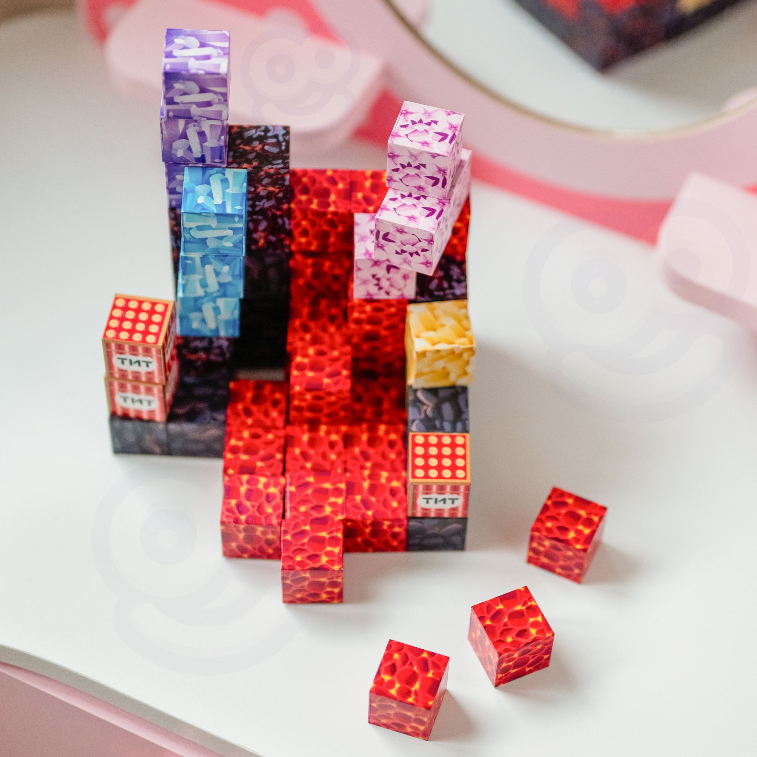 WOOPIE Magnetic Blocks Cubes Pixels 74pcs. - Slika 3