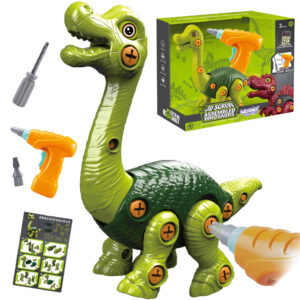 WOOPIE Dinosaur Screwing Construction Set + Drill 31 pcs.