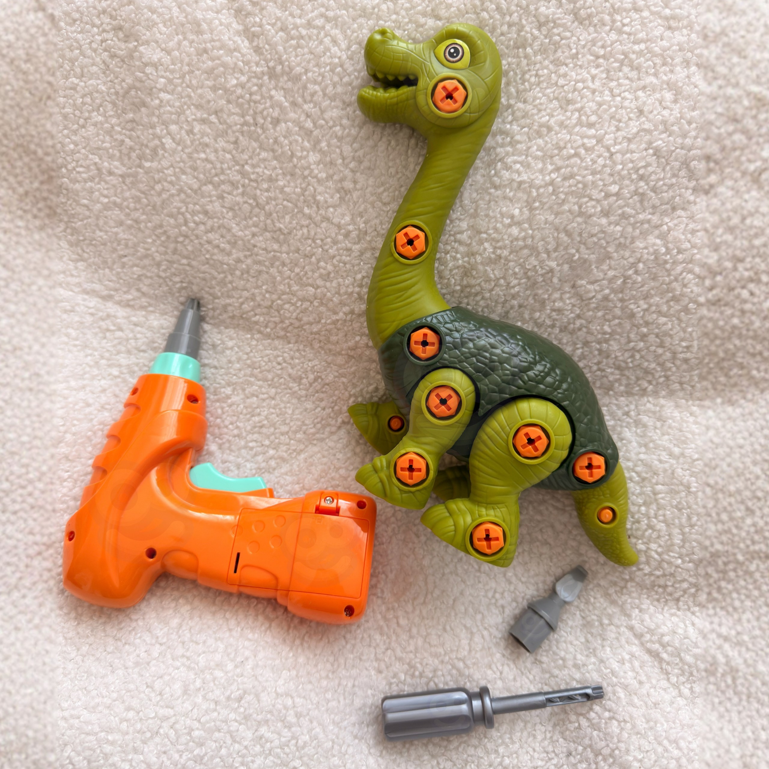 WOOPIE Dinosaur Screwing Construction Set + Drill 31 pcs. - Slika 2