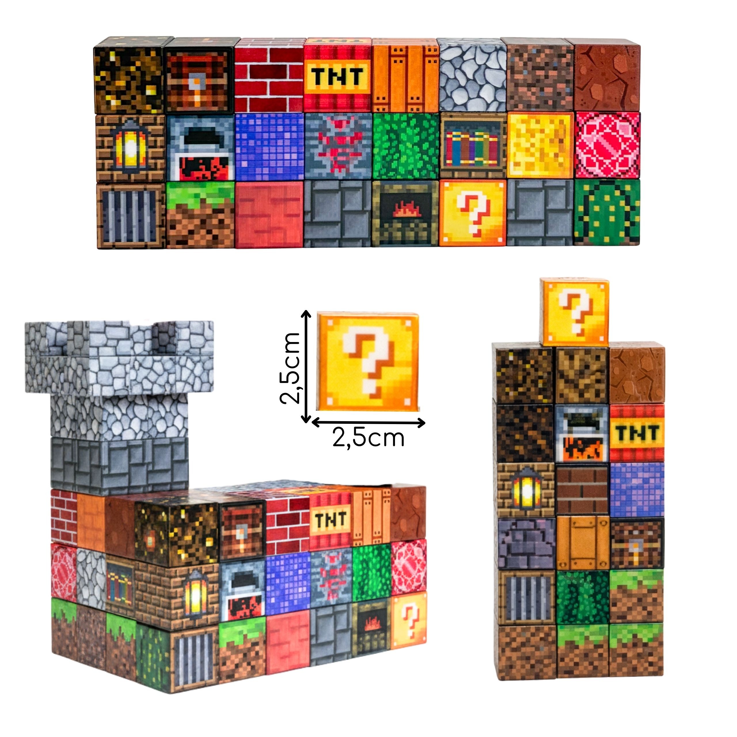 WOOPIE Magnetic Construction Blocks 3D Cubes Educational Set 63 pcs. - Slika 5