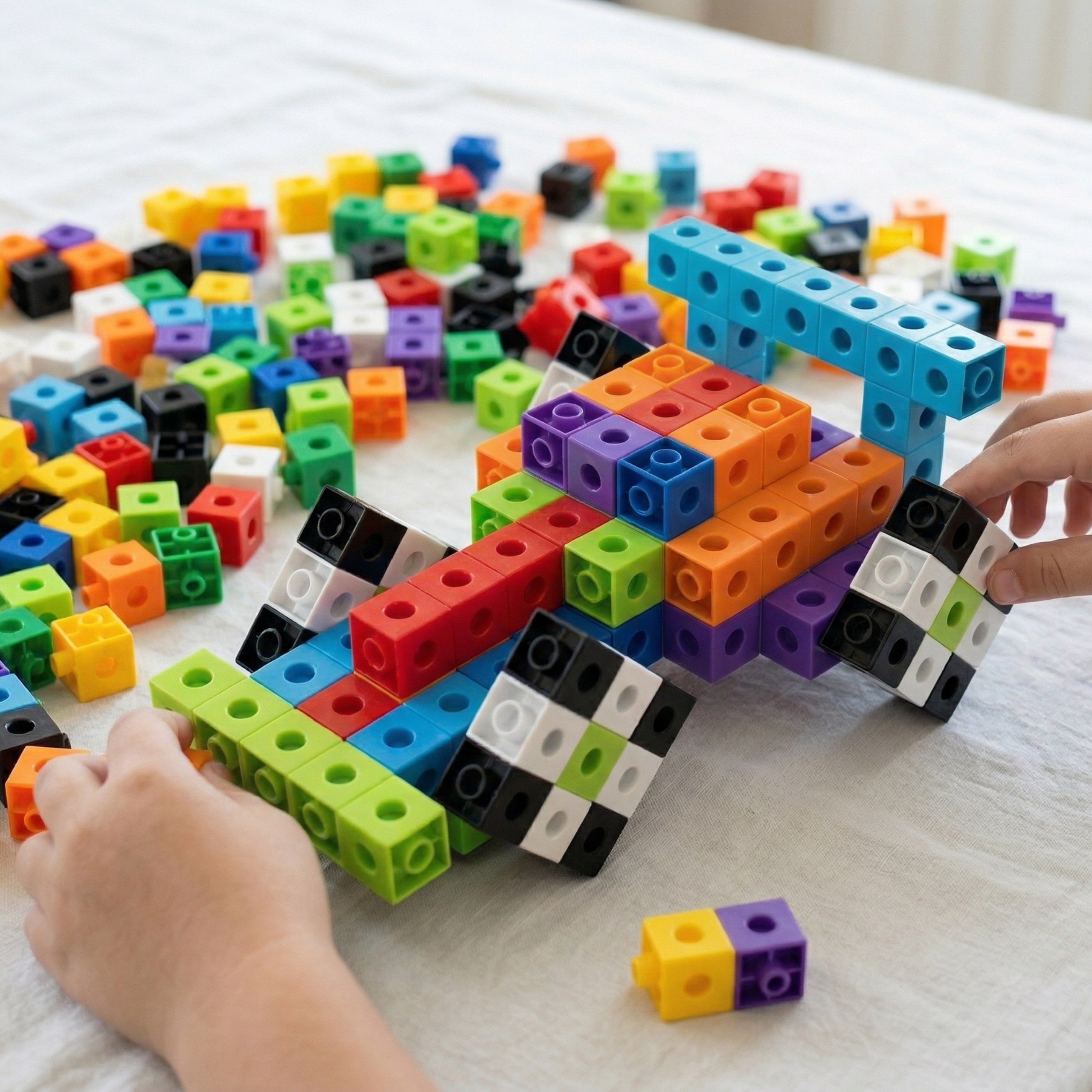 WOOPIE 3D Construction Blocks Cubes 150 pcs. - Slika 4