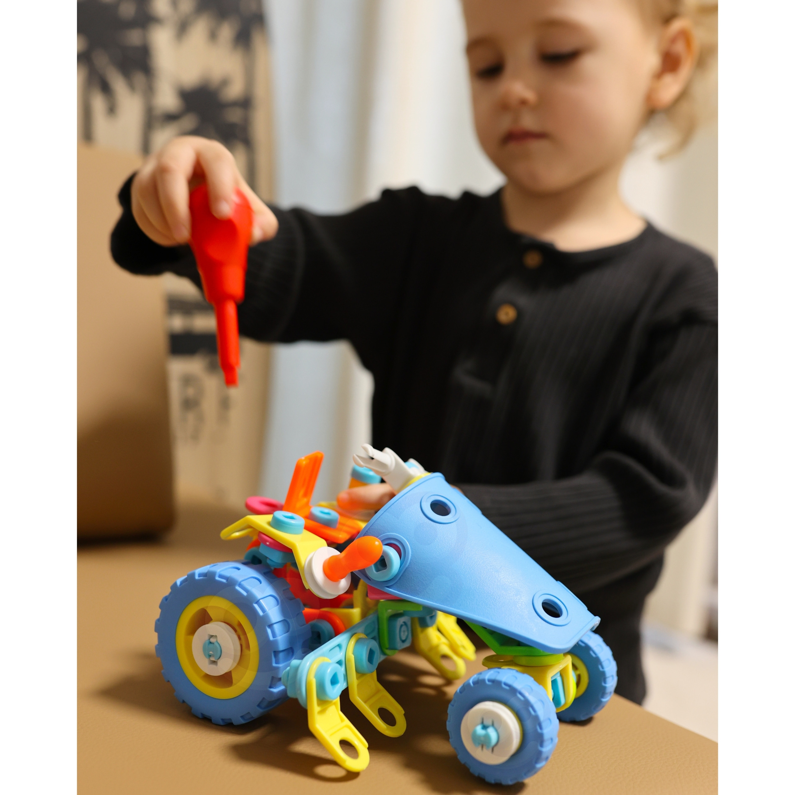 WOOPIE 6-in-1 STEM Vehicle Building Block Set - Slika 5