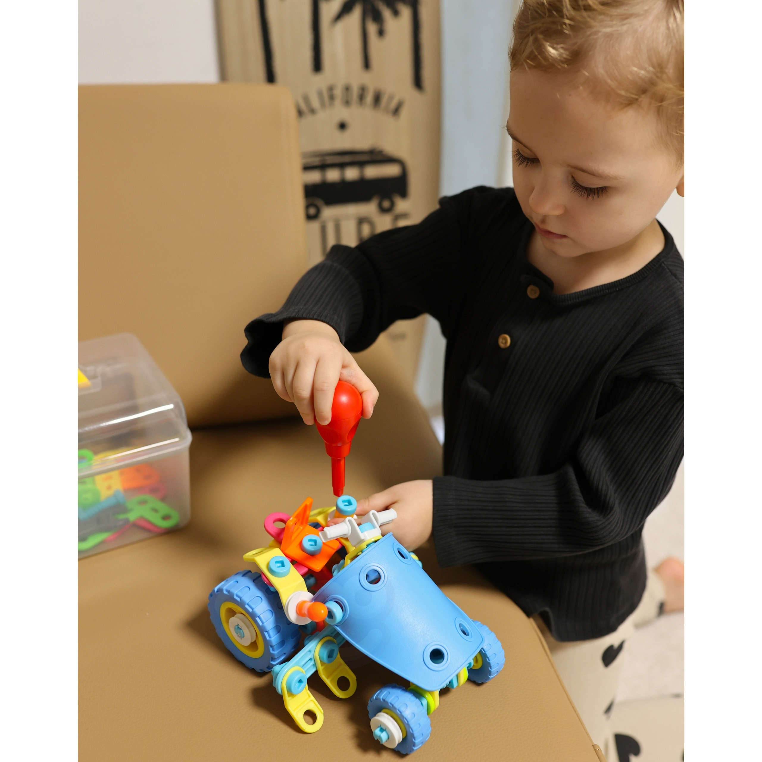 WOOPIE 6-in-1 STEM Vehicle Building Block Set - Slika 7