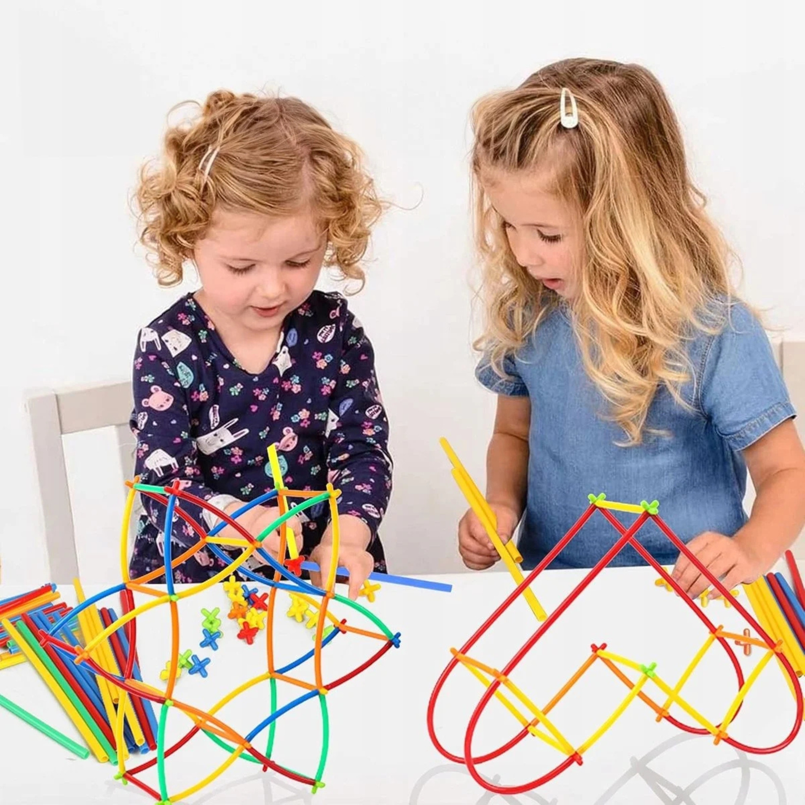 WOOPIE Building Blocks Colorful Straws 800 pcs. - Slika 3