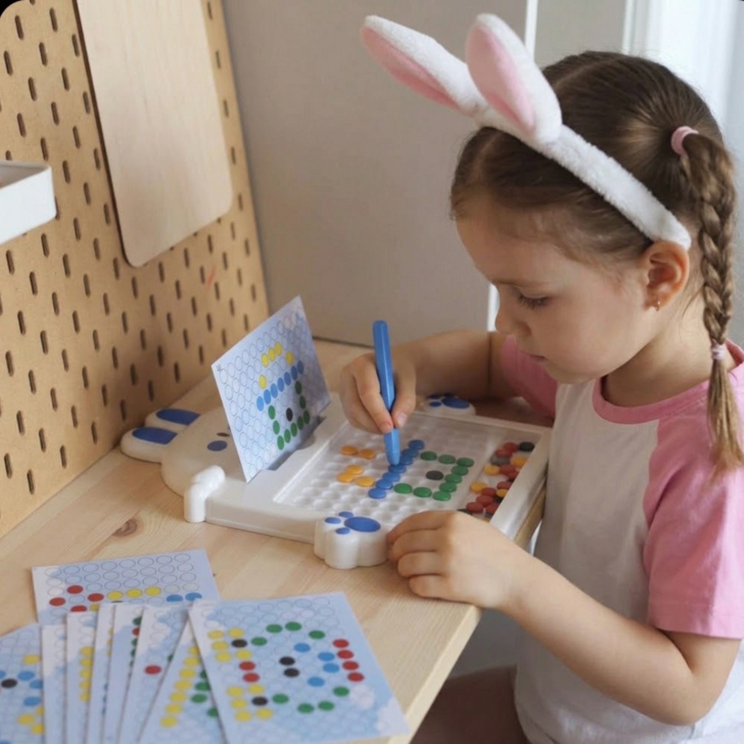 WOOPIE magnetska ploča za djecu Montessori MagPad Rabbit - Slika 2