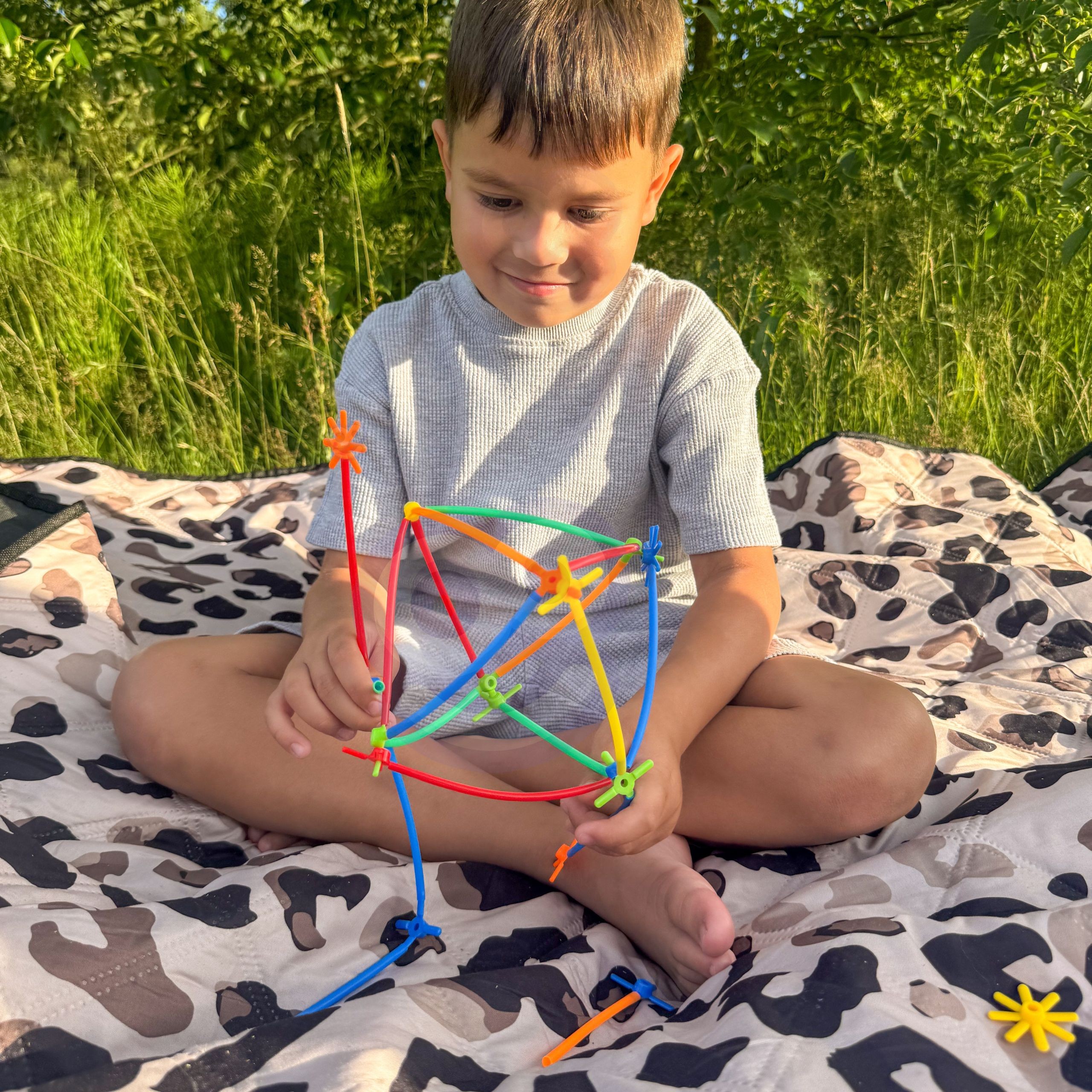 WOOPIE Building Blocks Colorful Straws 1200 pcs. - Slika 4