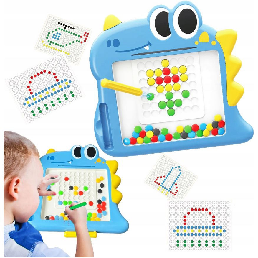 WOOPIE magnetska ploča za djecu Montessori MagPad dinosaur - Slika 2