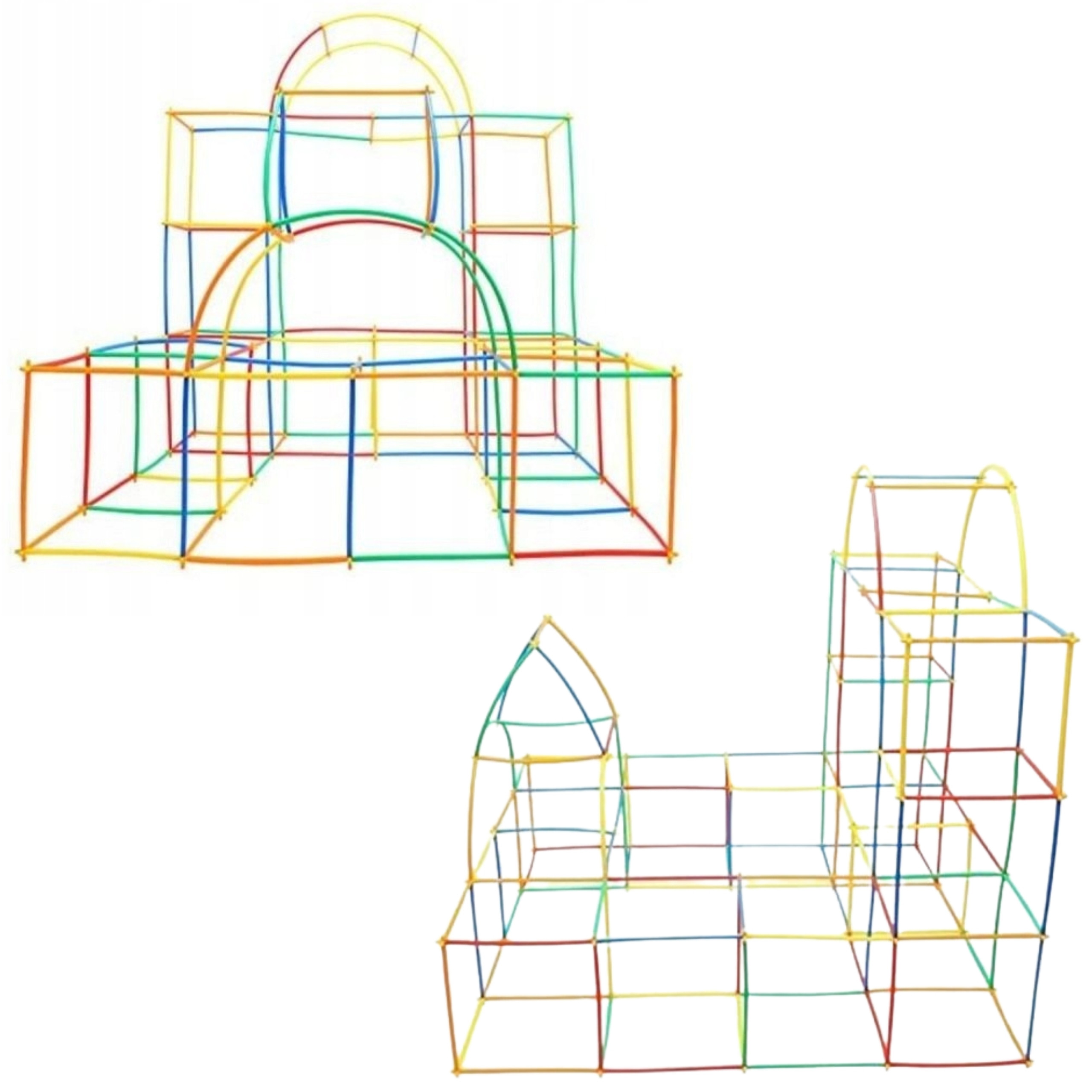 WOOPIE Building Blocks Colorful Straws 1200 pcs. - Slika 7