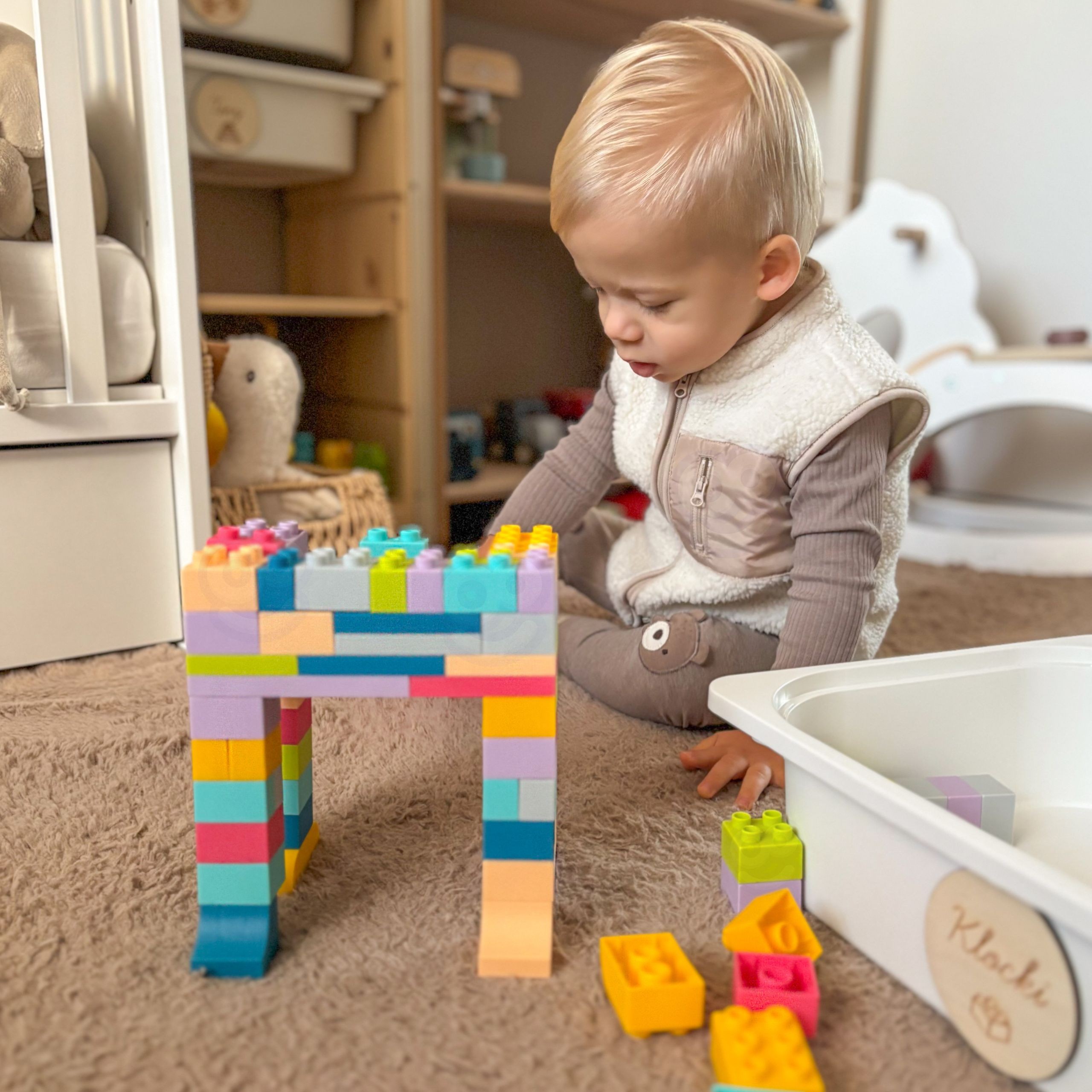 WOOPIE Building Blocks Colorful Straws 1000 pcs. - Slika 5