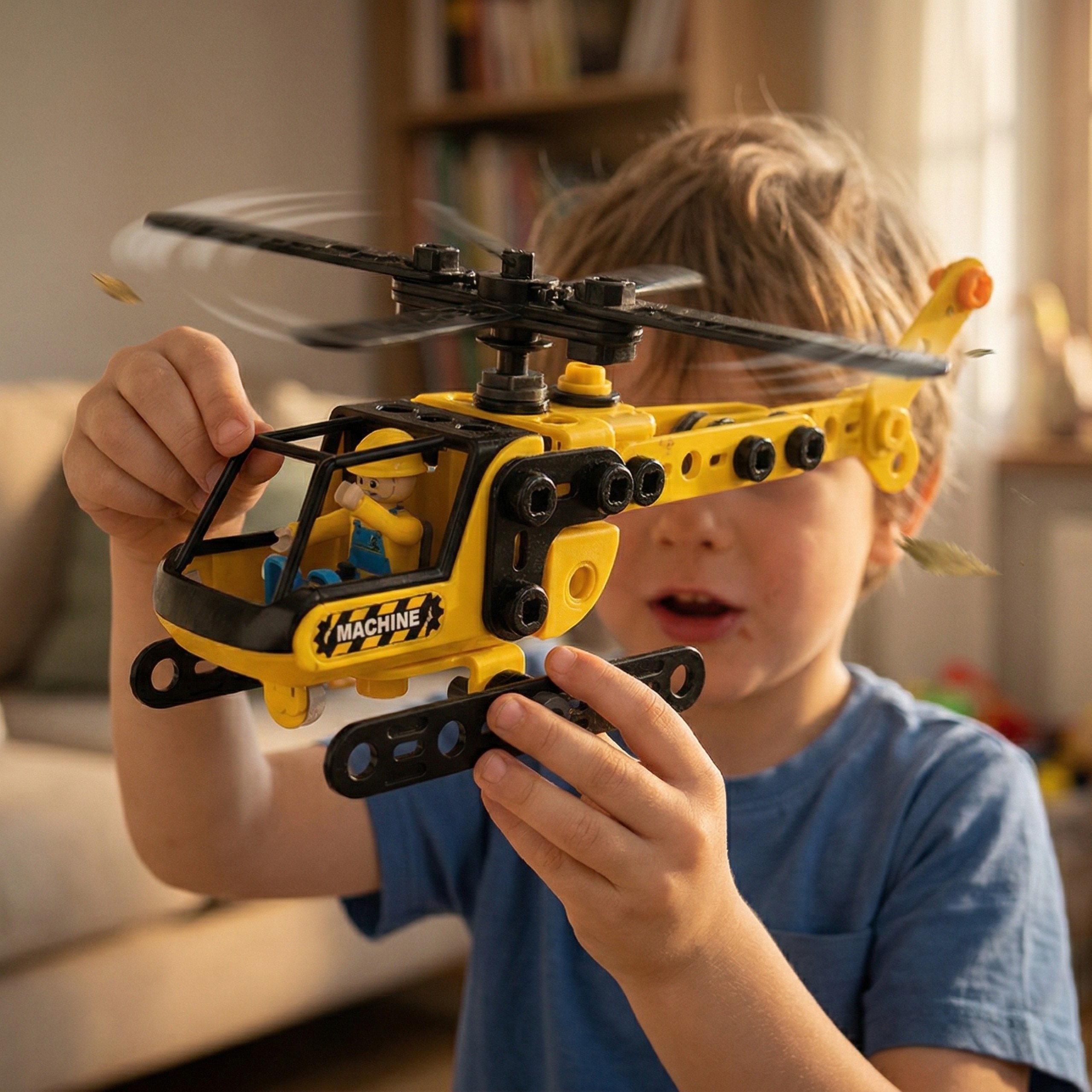 WOOPIE Construction Set STEAM Construction Vehicles 6in1 223 pcs. - Slika 3