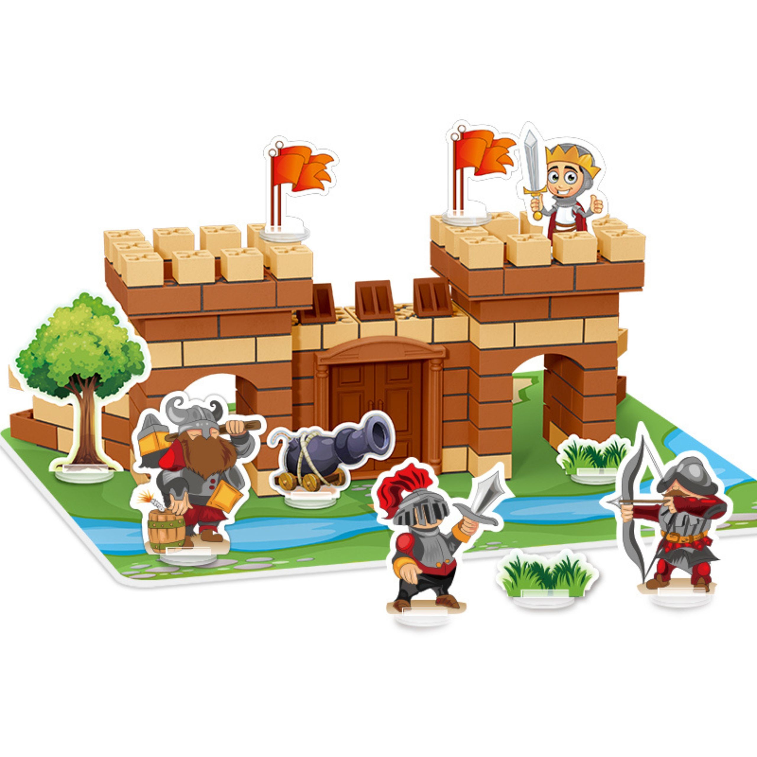 WOOPIE Castle Construction Set 273 pcs. - Slika 3