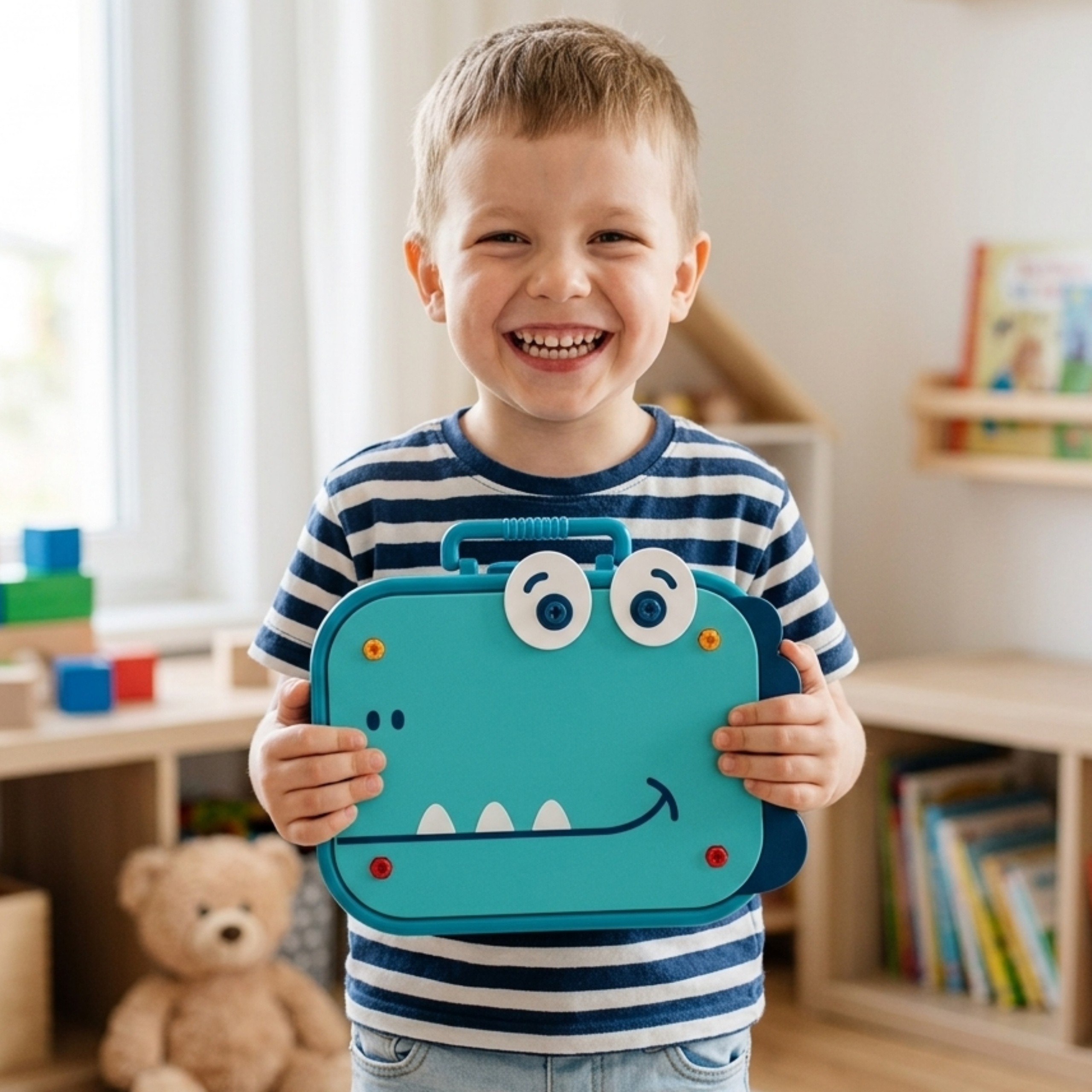 WOOPIE DIY Set Dinosaur Blocks Screws - Slika 7