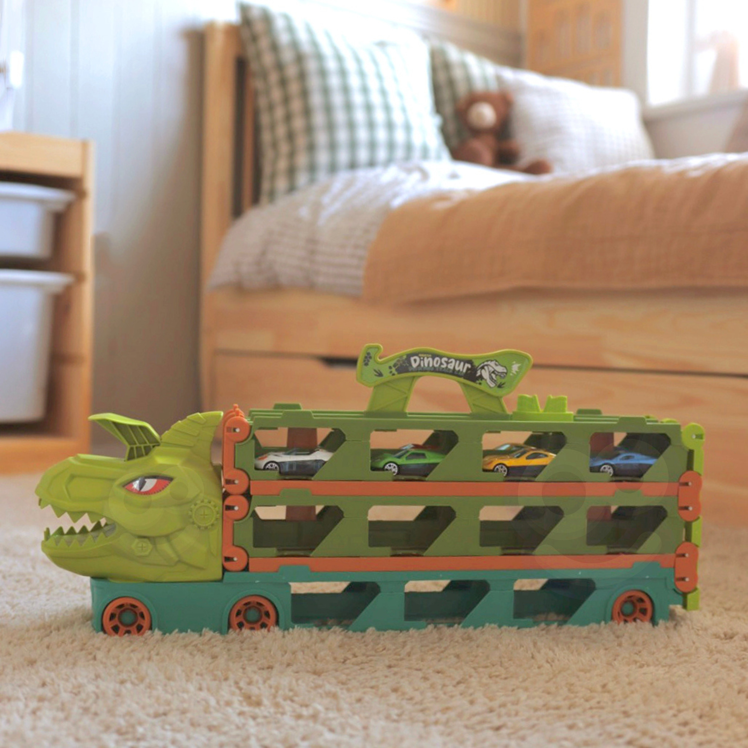 WOOPIE Toy Truck Dinosaur Track 2.1m for Cars - Slika 4