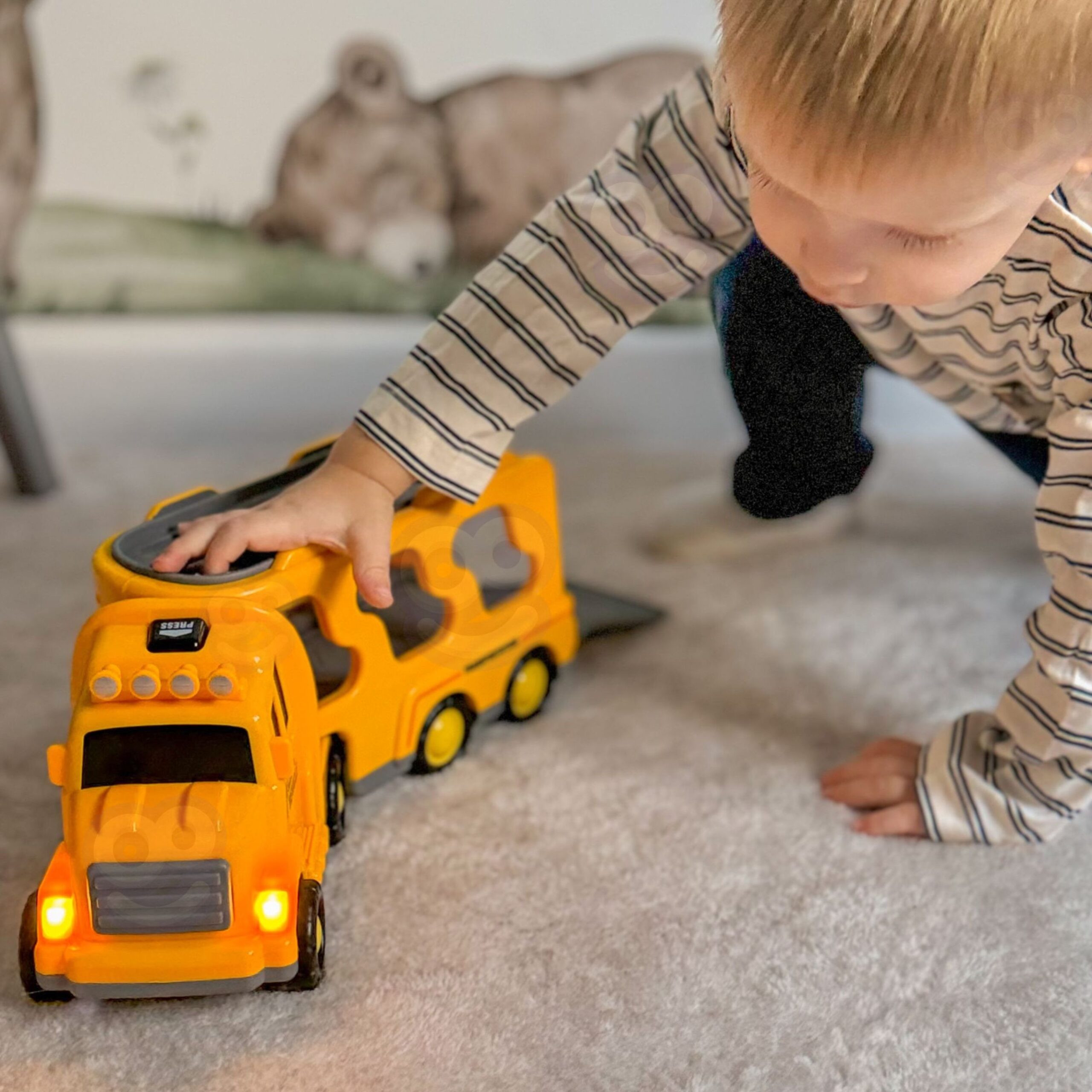 WOOPIE Road Tow Truck Set of 5 Cars - Roadside Assistance - Slika 3