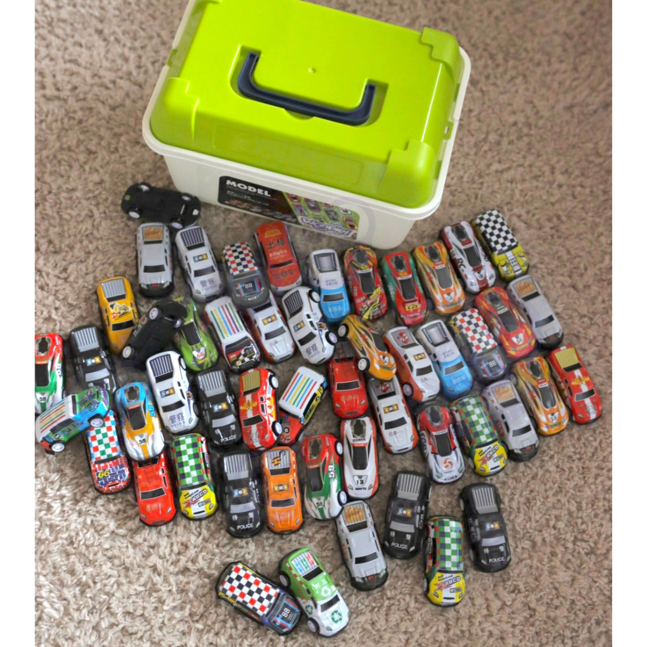 WOOPIE Race Car Set Cars in a Box 50 pcs - Slika 3
