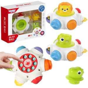 WOOPIE BABY Space Rocket Activity – Educational Sensory Cube 18m+
