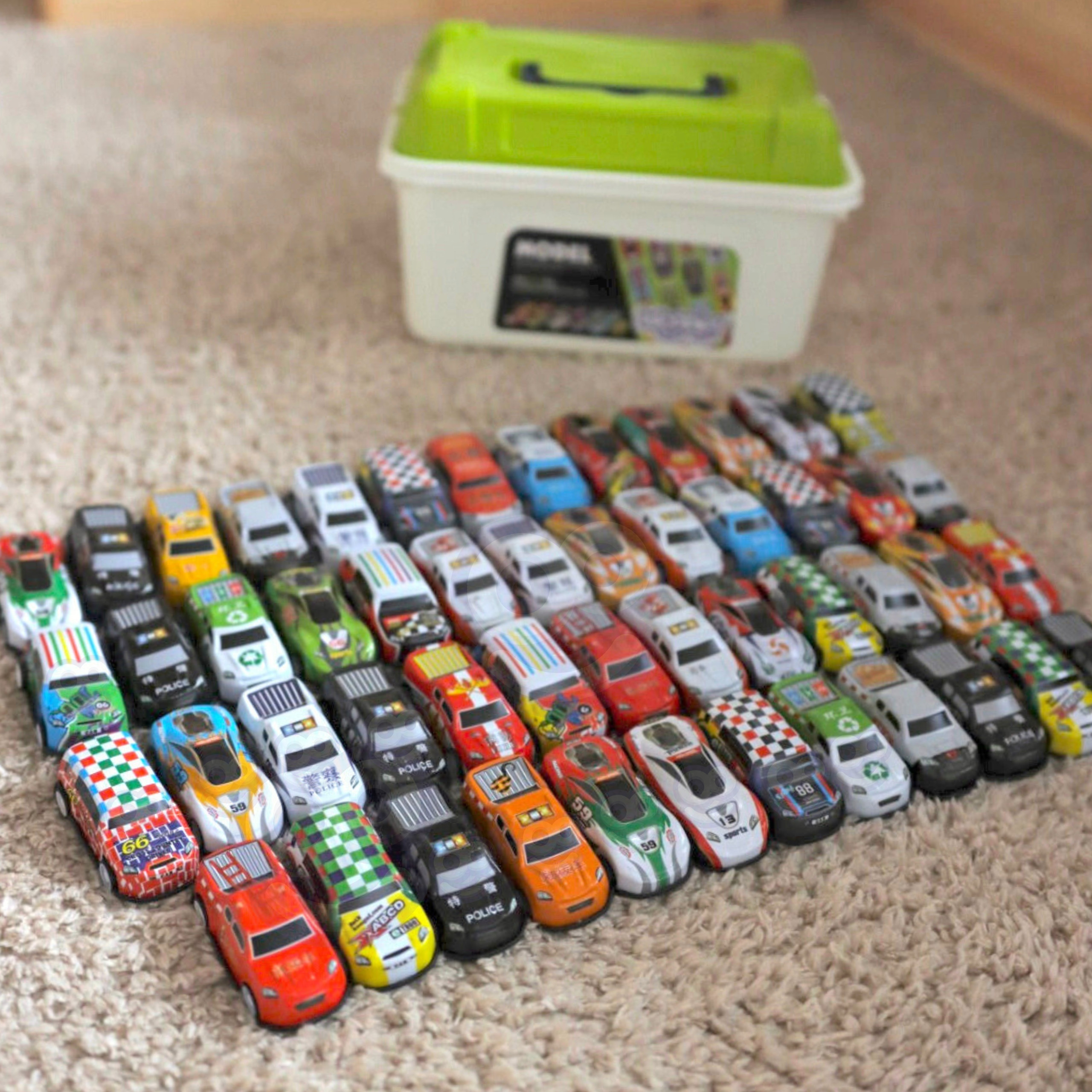 WOOPIE Race Car Set Cars in a Box 50 pcs - Slika 5