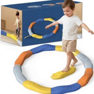 WOOPIE Modular Balance Beam Track Sensory Path Circle