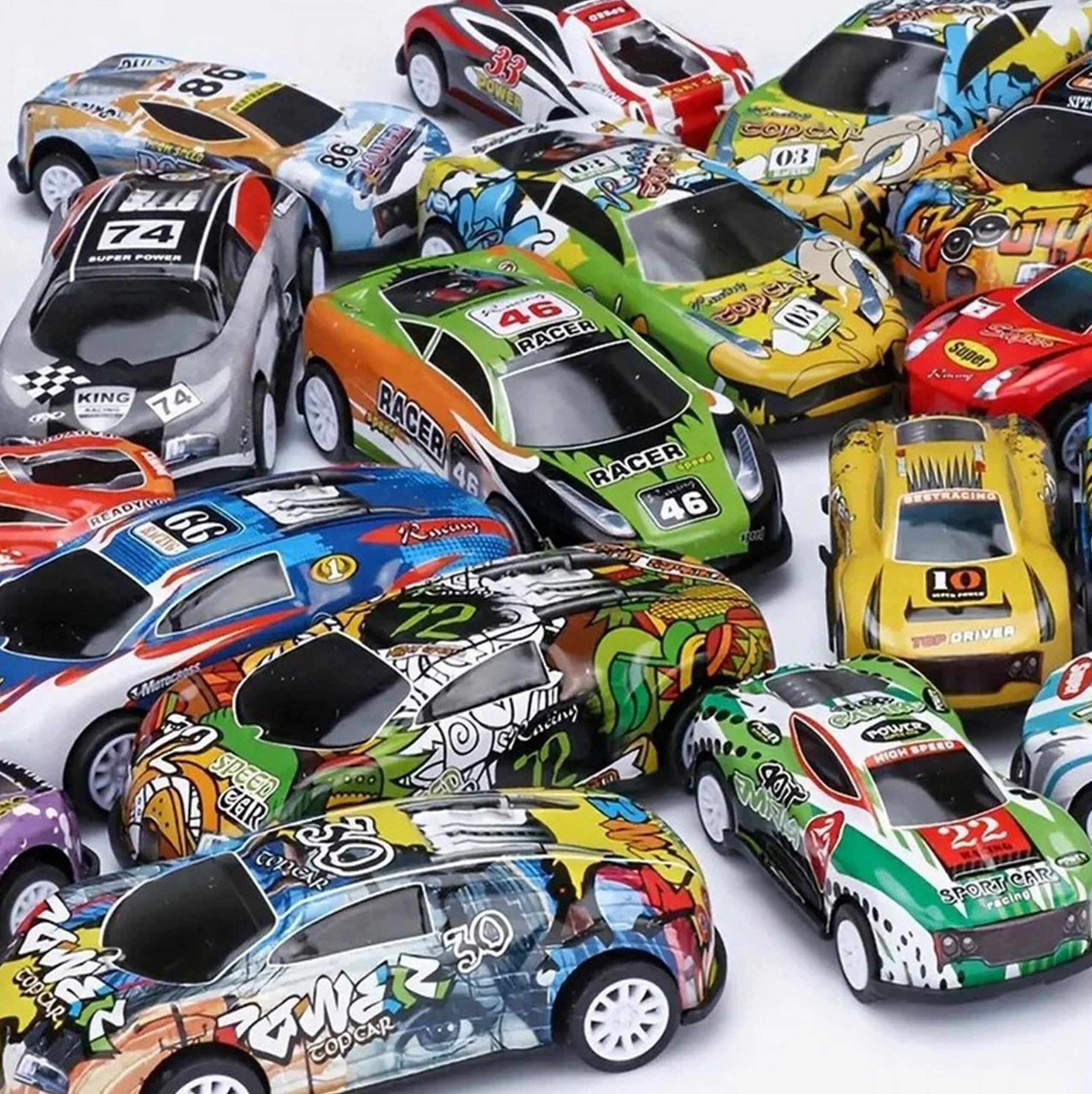 WOOPIE Race Car Set Cars in a Box 50 pcs - Slika 7