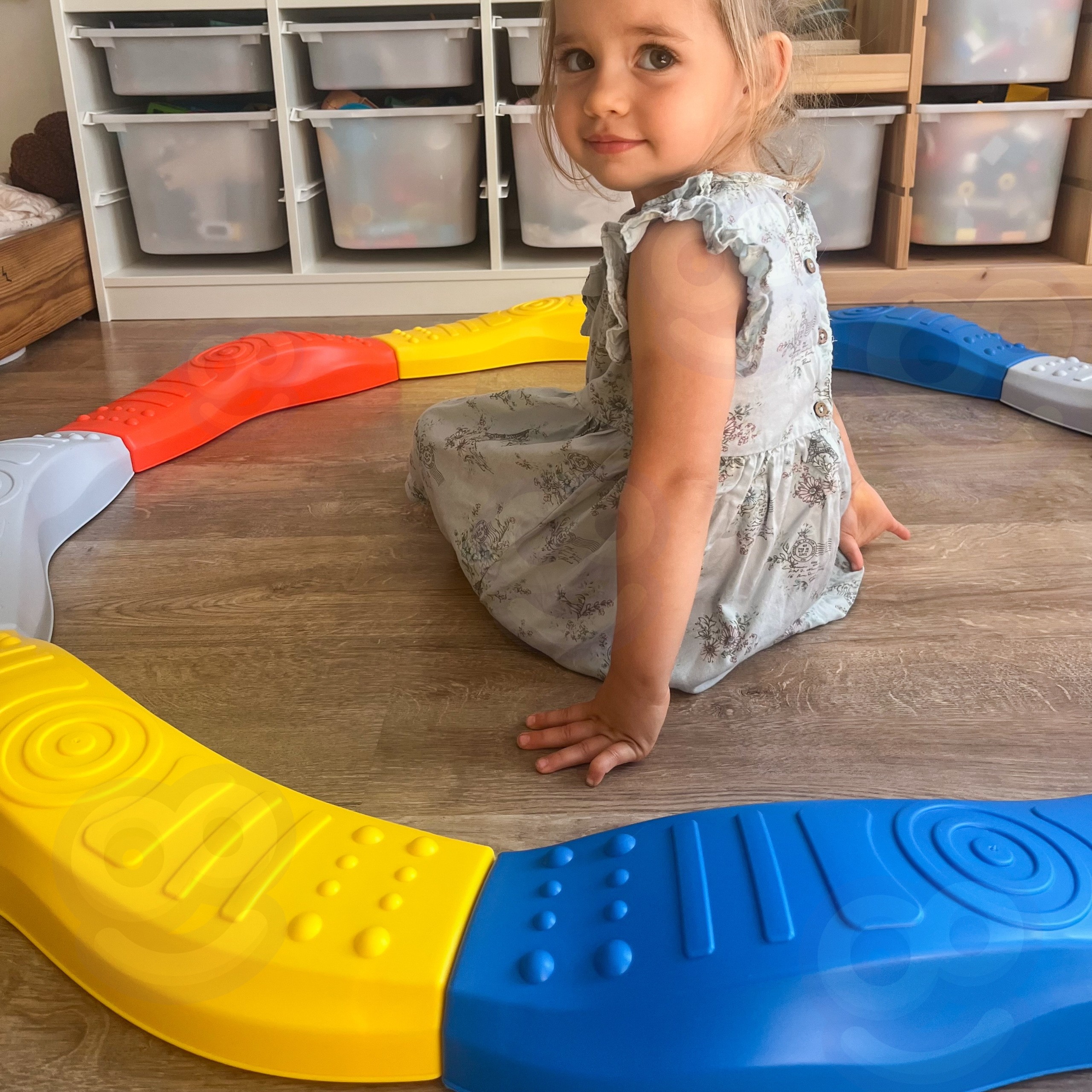 WOOPIE Modular Balance Beam Track Sensory Path Circle - Slika 2