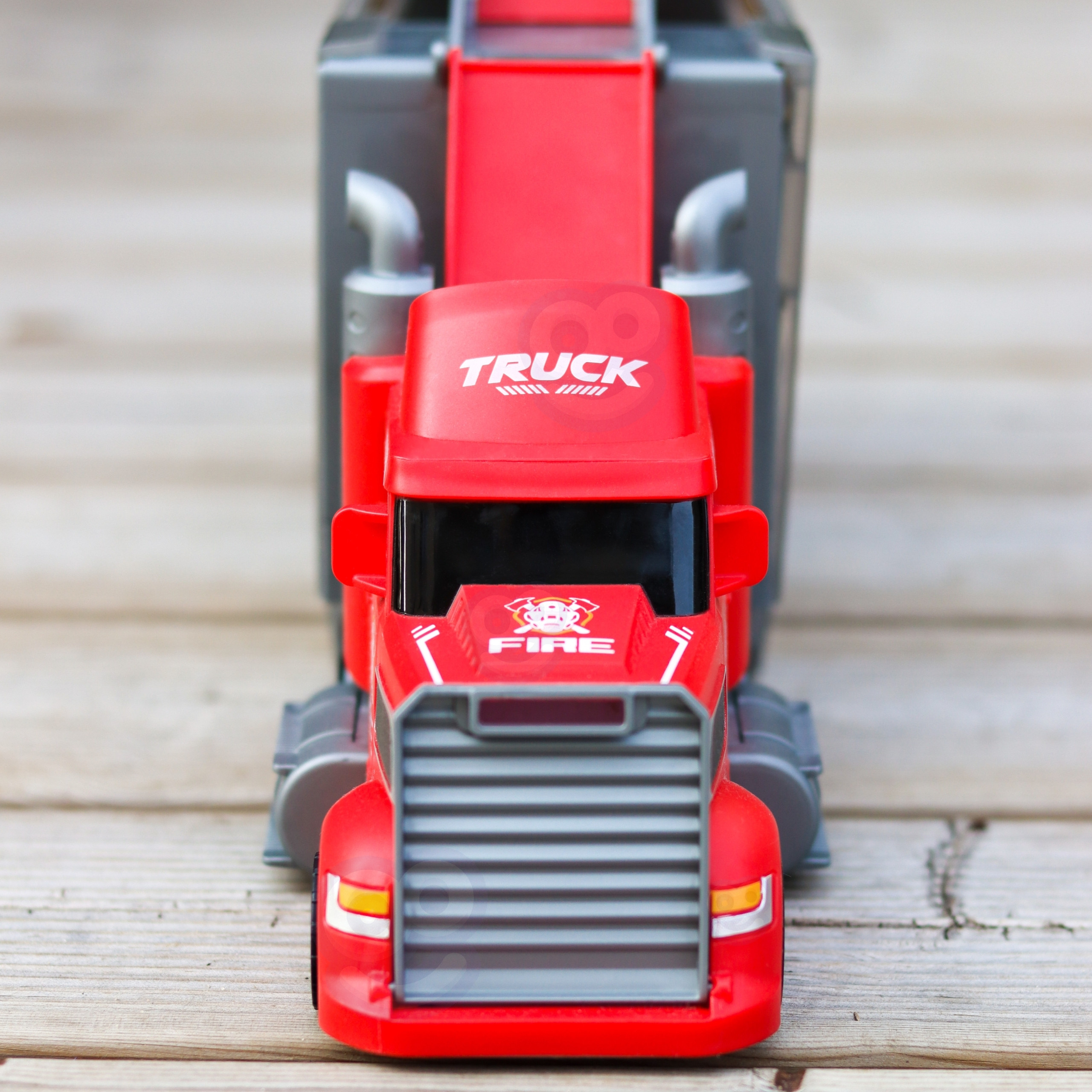 WOOPIE Truck Tow Truck Garage Race Track Set - Slika 5