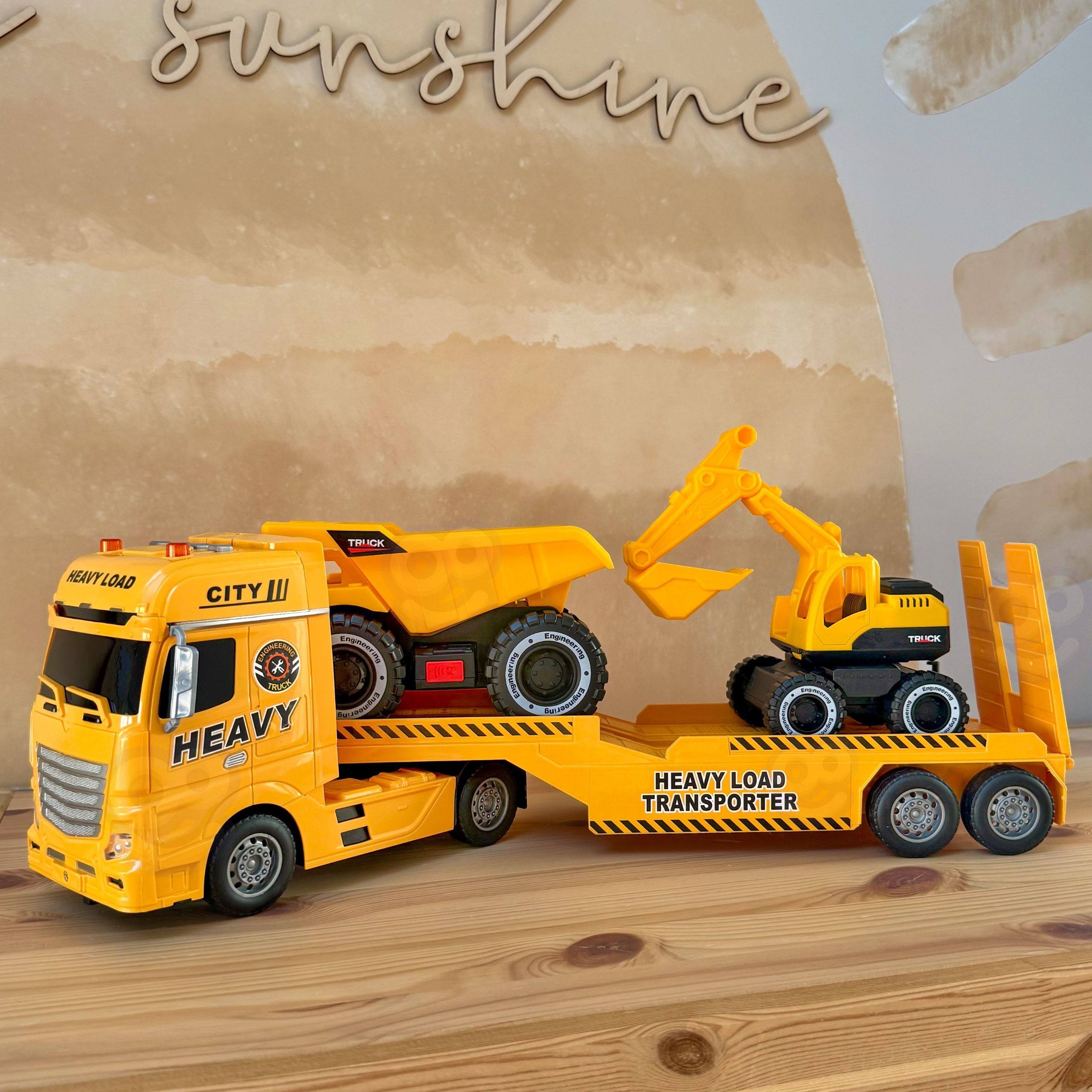 WOOPIE Construction Vehicle Tow Truck - Slika 4