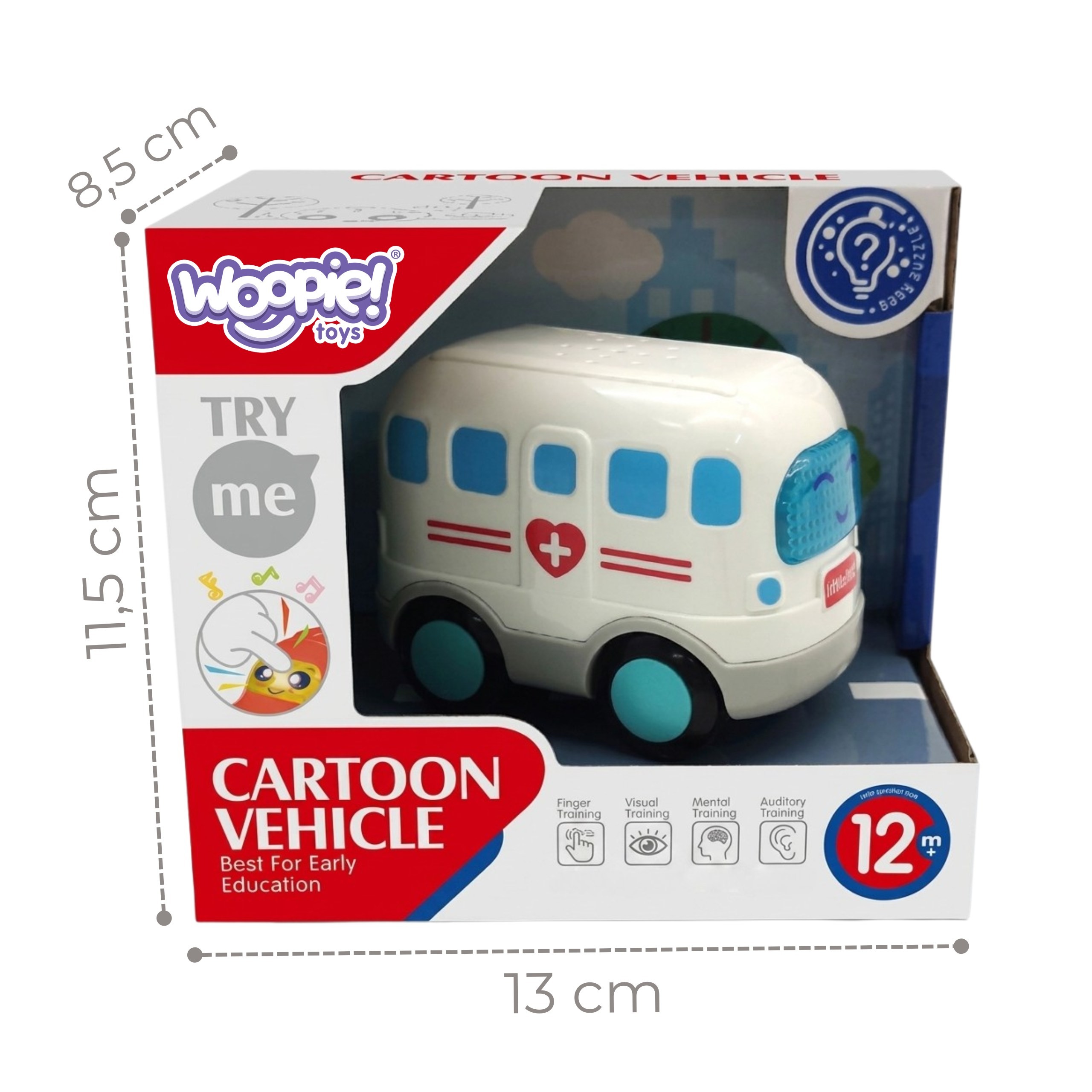 WOOPIE BABY Interactive Ambulance Car Sound Light - Slika 7