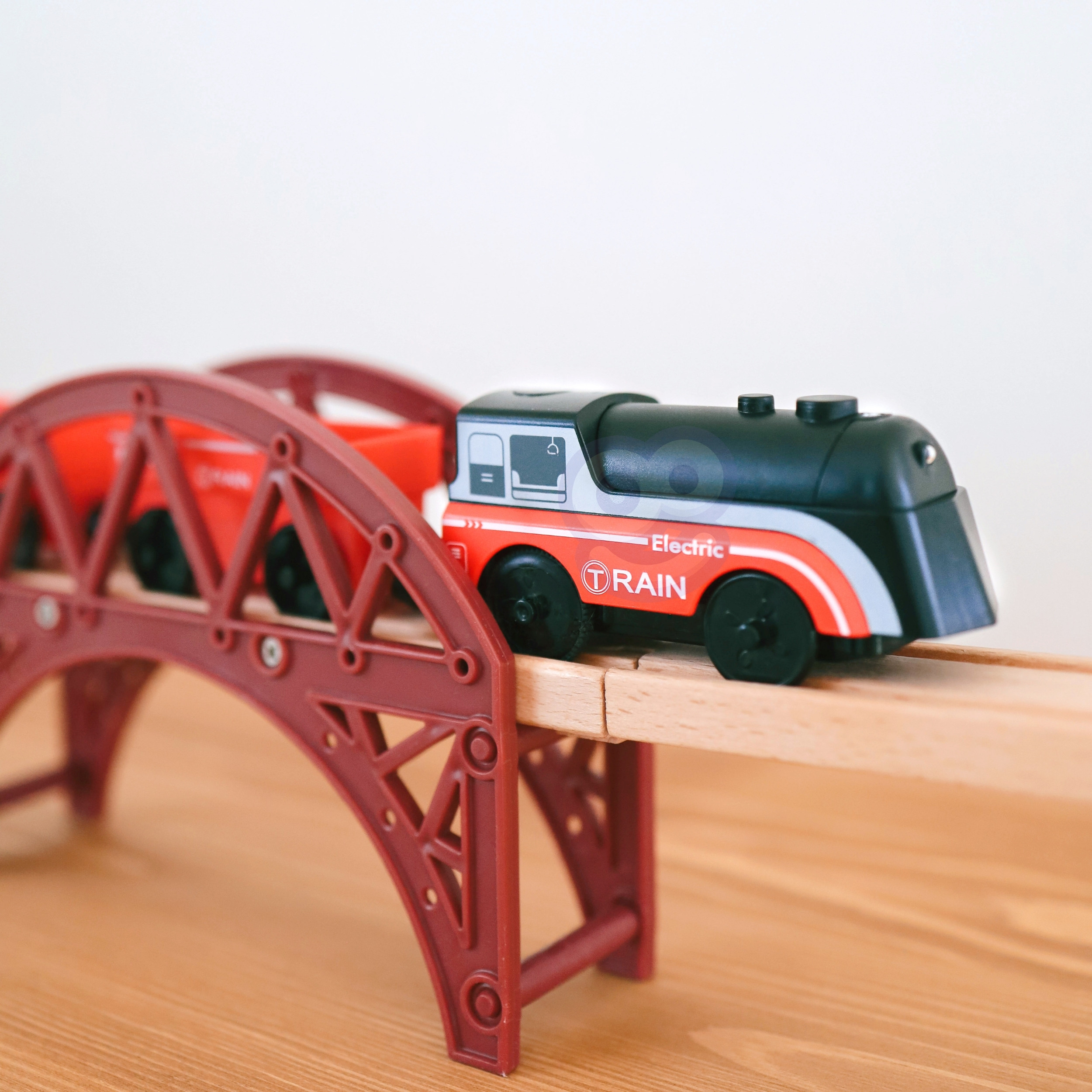 WOOPIE Electric Locomotive Train Magnet Cars - Slika 6