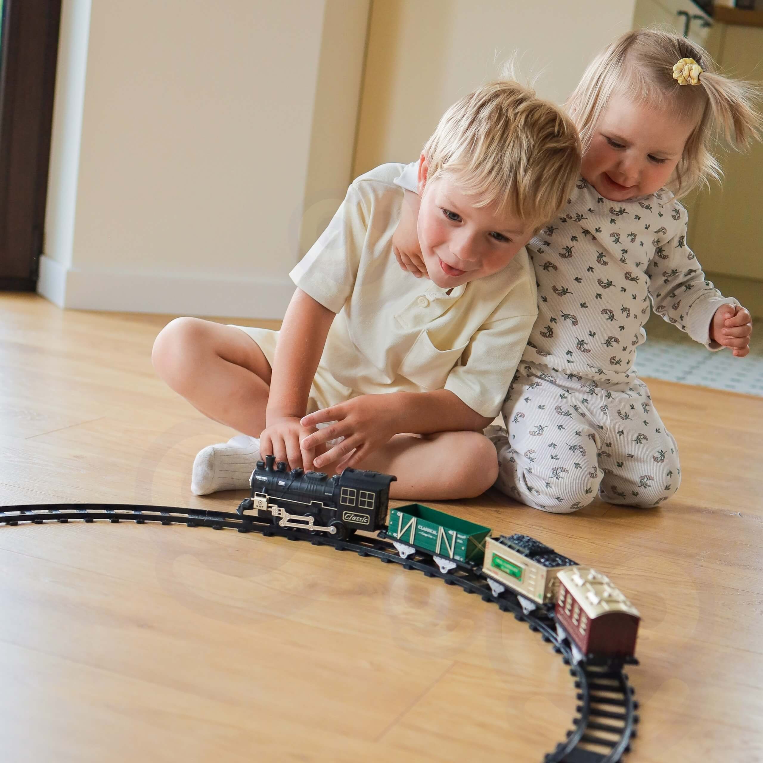 WOOPIE Classic Steam Train Locomotive Track XXL - Slika 4