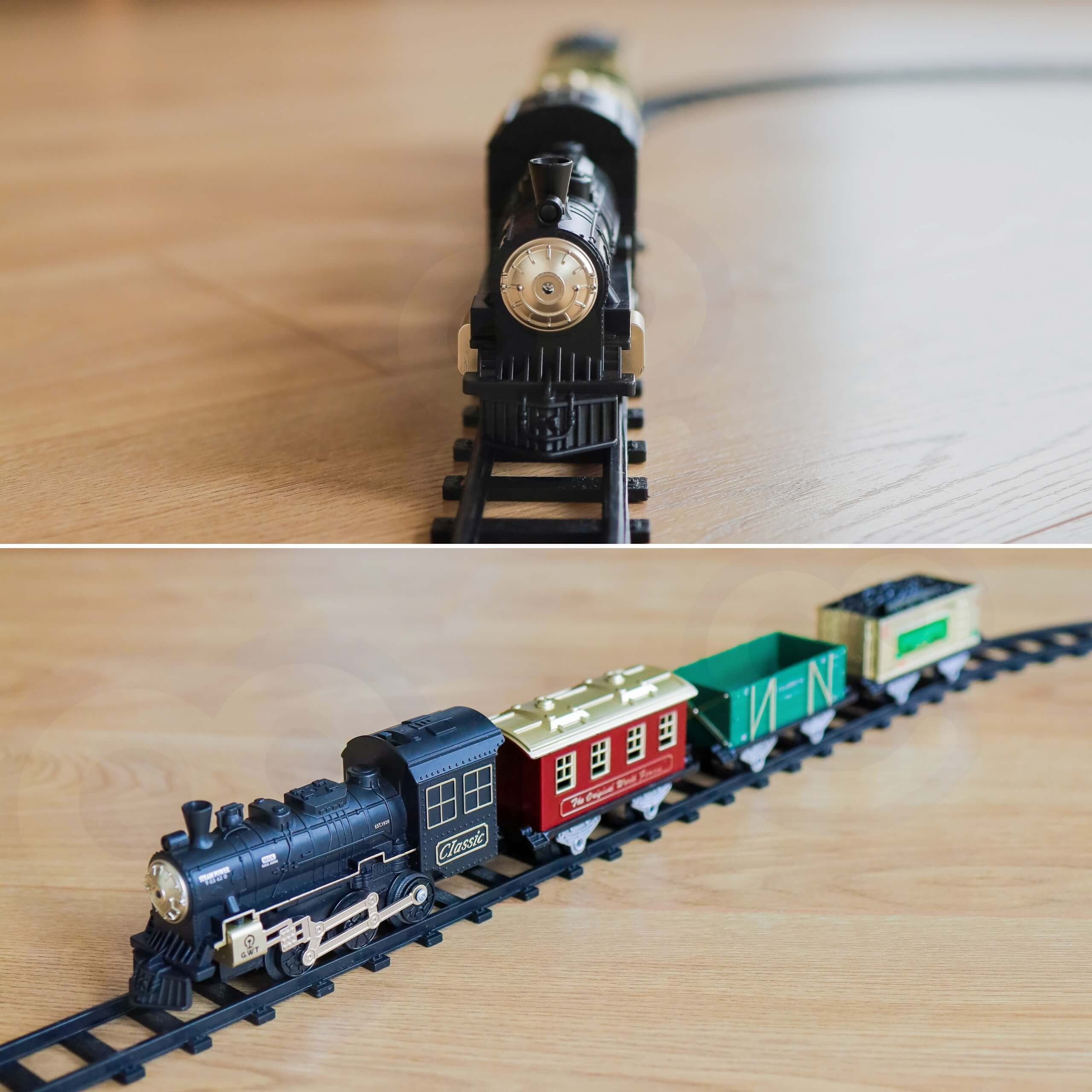 WOOPIE Classic Steam Train Locomotive Track XXL - Slika 6