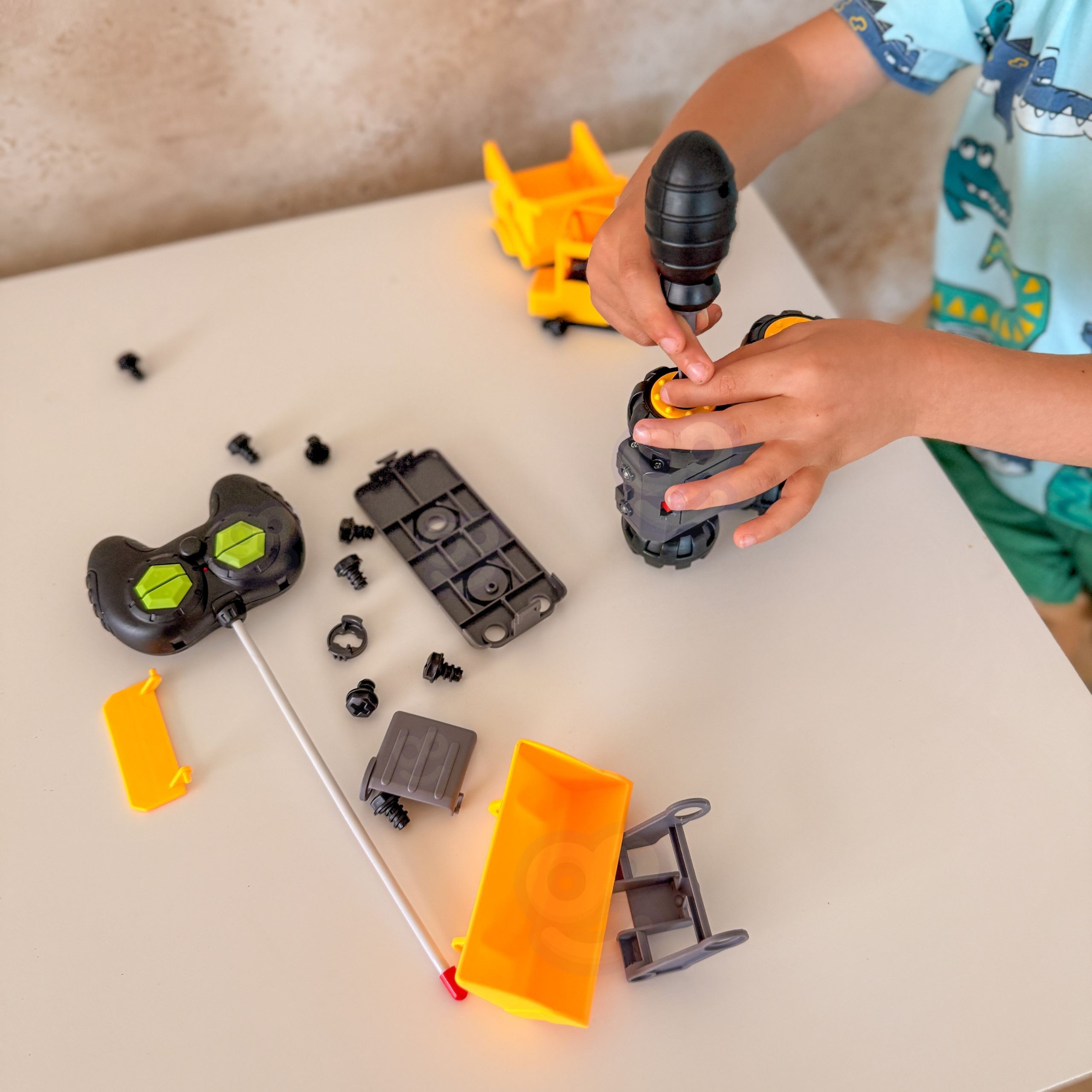 WOOPIE Remote Controlled DIY Construction Car - Slika 4