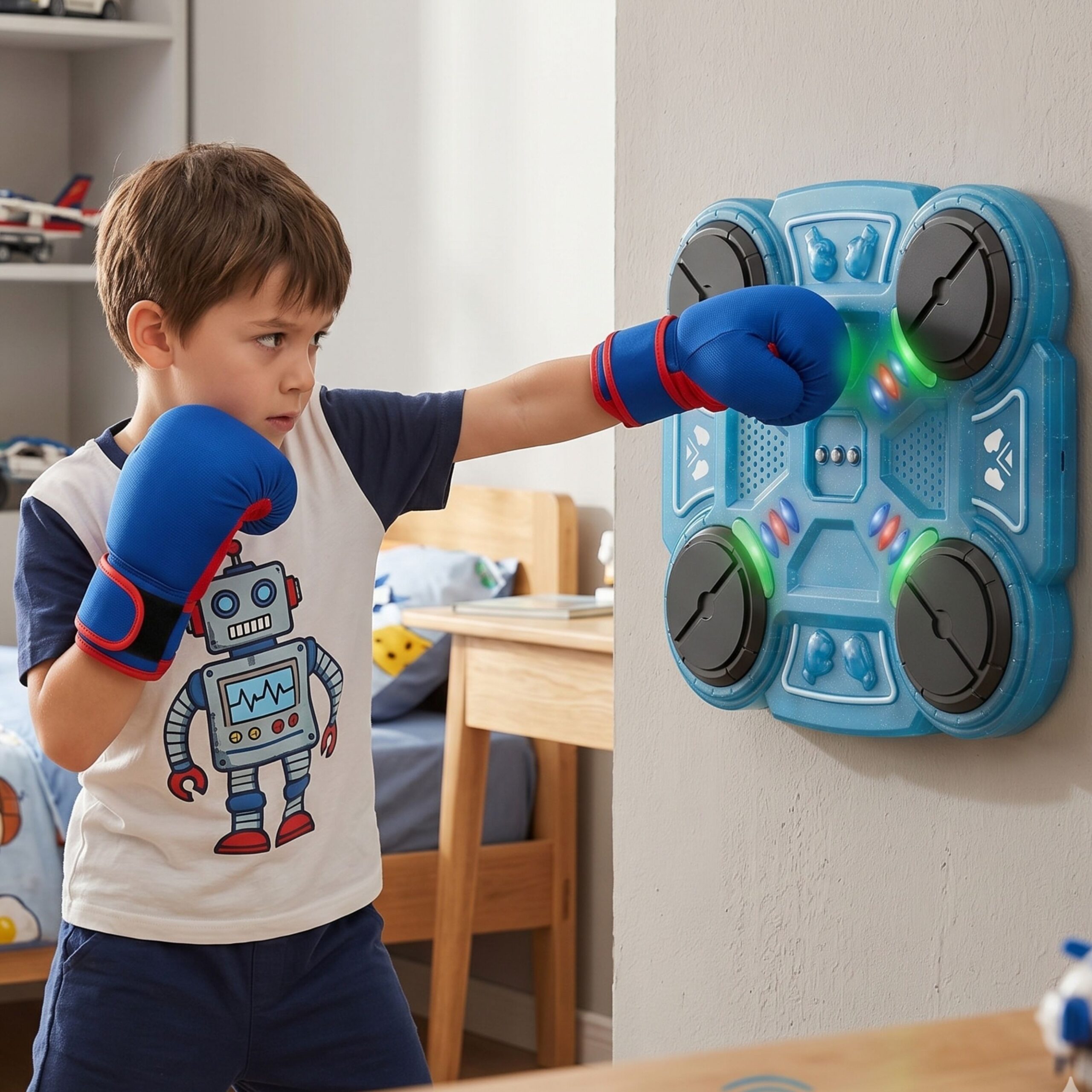 WOOPIE Intelligent glazbeni Boxing Shield BLUE 11 dijelova - Slika 2
