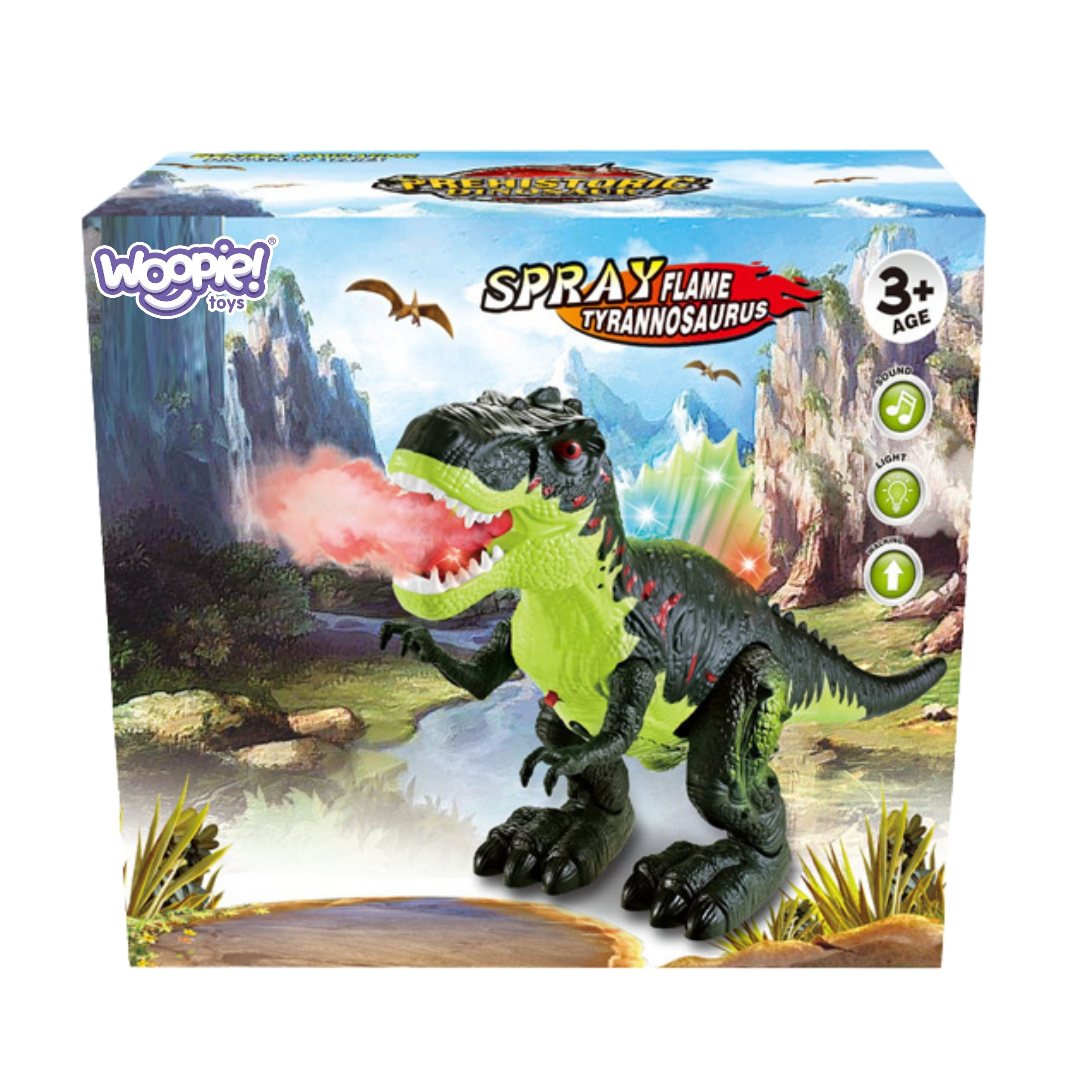 WOOPIE Walking Tyrannosaurus Rex Dinosaur Light and Sound Effects - Slika 6