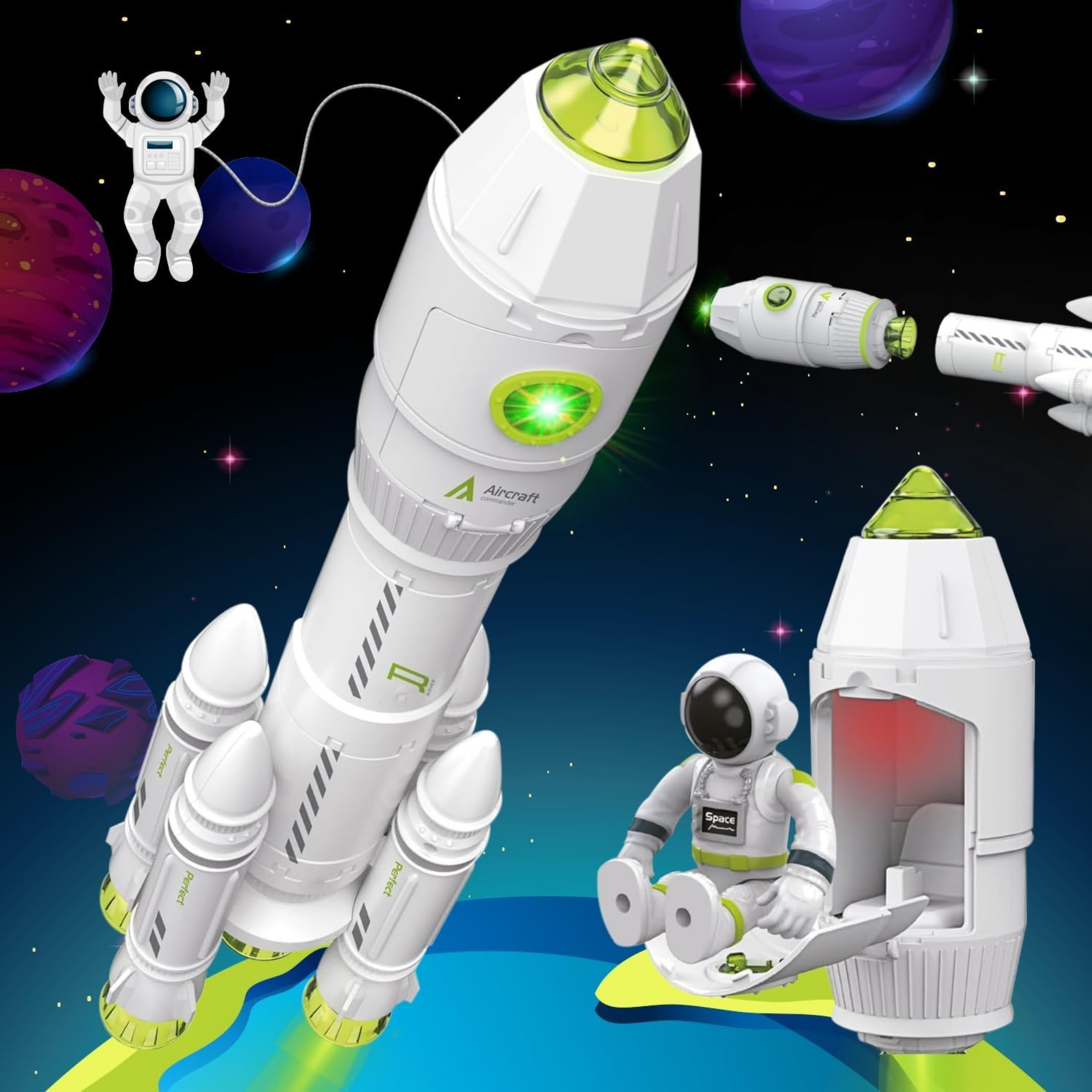 WOOPIE Interactive Space Rocket Space Set - Slika 6
