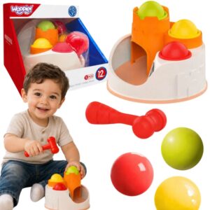 WOOPIE Punch Lock lopte Hammer edukativna igračka 12m+