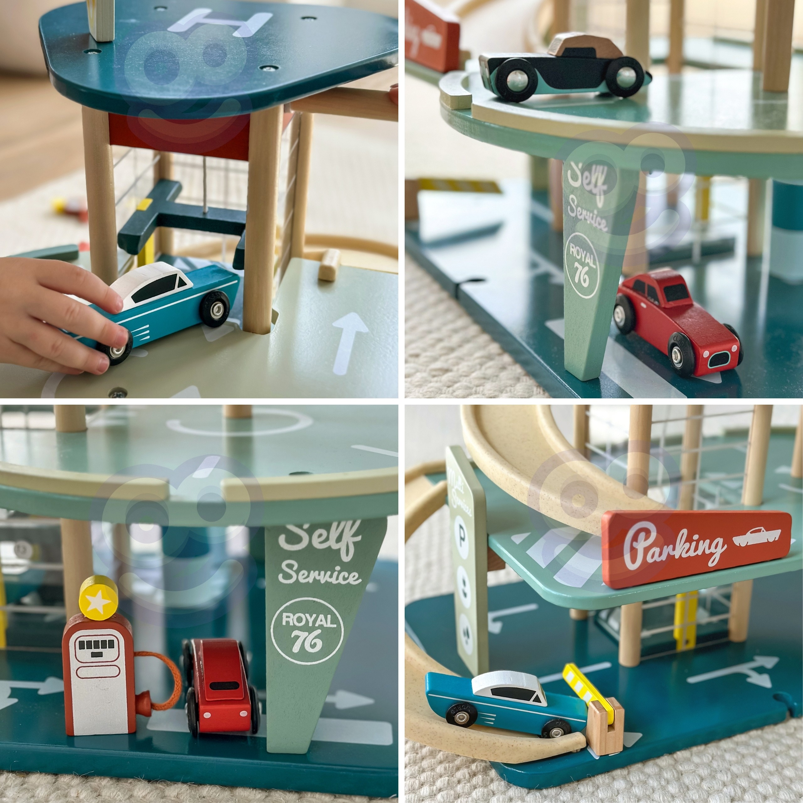 CLASSIC WORLD Multi-storey Car Parking Helicopter Distributor Car Wash + Acc. - Slika 4