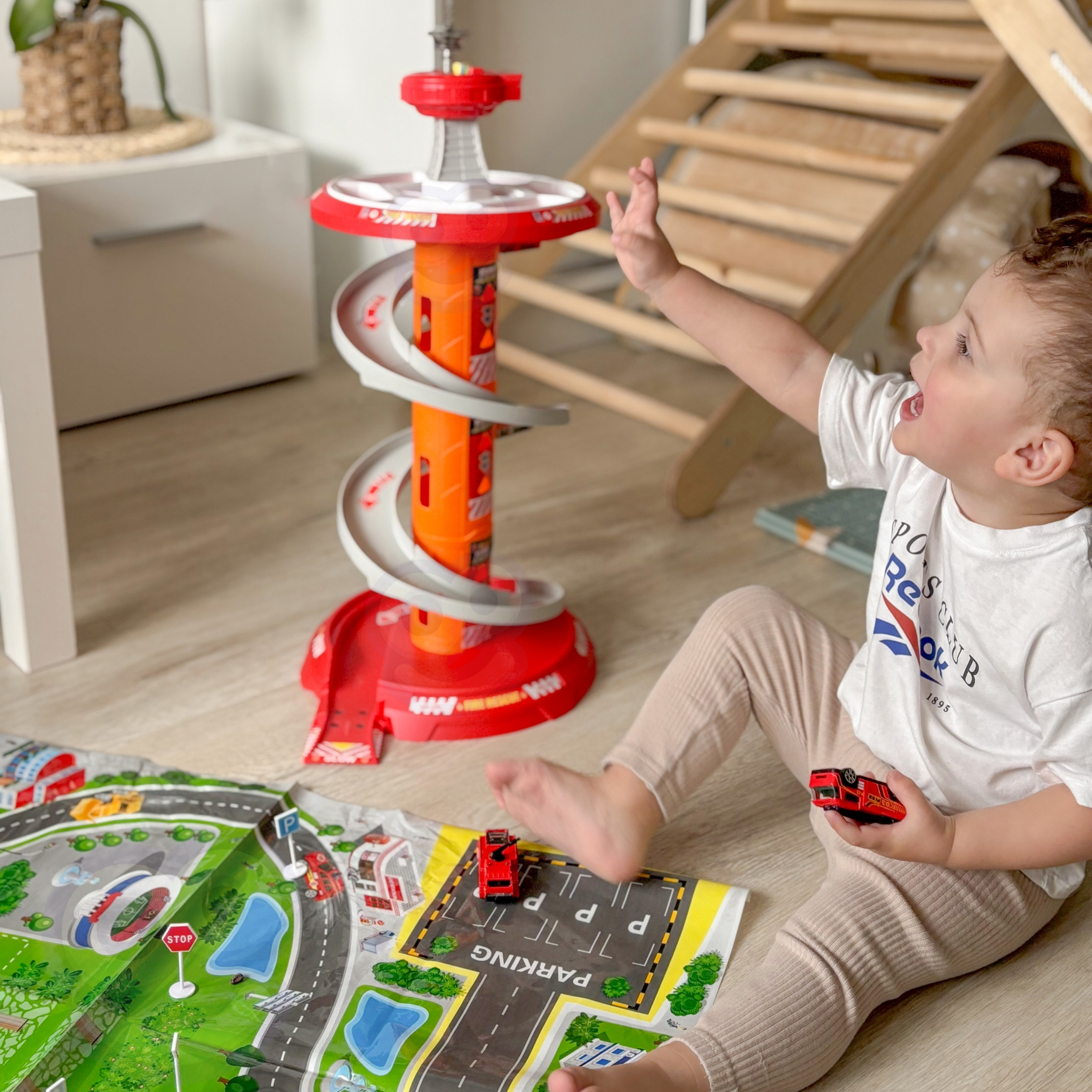 WOOPIE Spiral Track Car Garage 3 pcs. - Slika 6