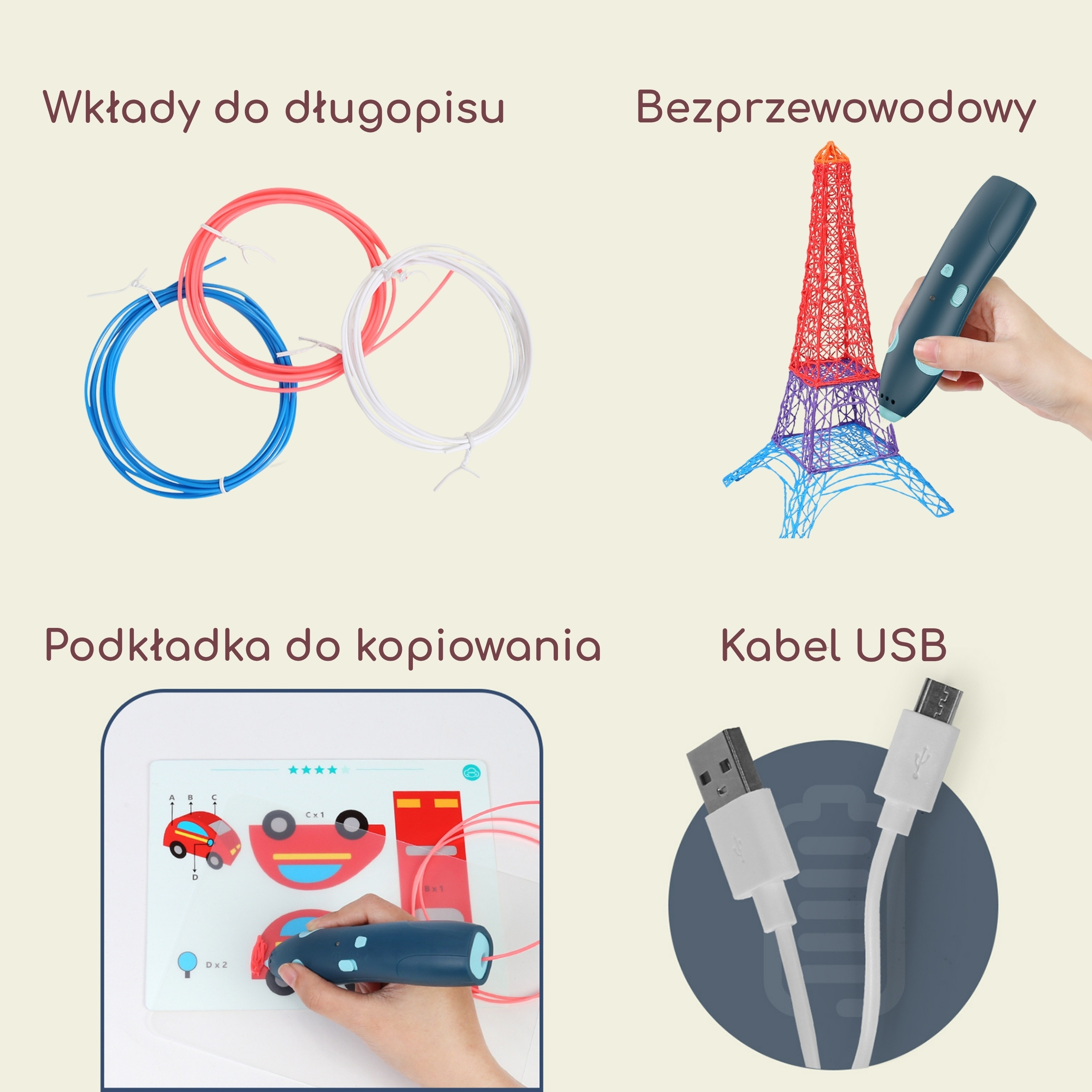 WOOPIE 3D Printer-Pen Safe USB Cartridges - Slika 8