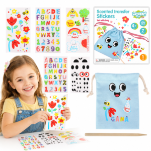 WOOPIE ART&FUN DIY Bag Decorating Kit – Make a Bag with Your Child’s Name